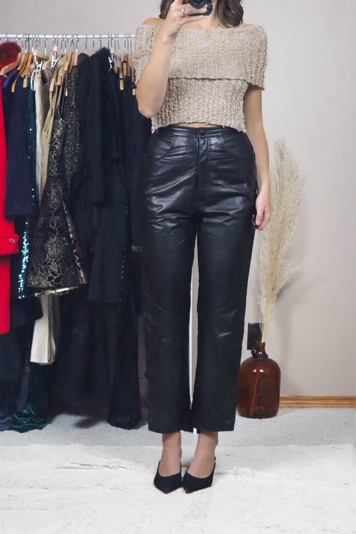 Made in Canada x Vintage x Dainer Leather Pants (4)
