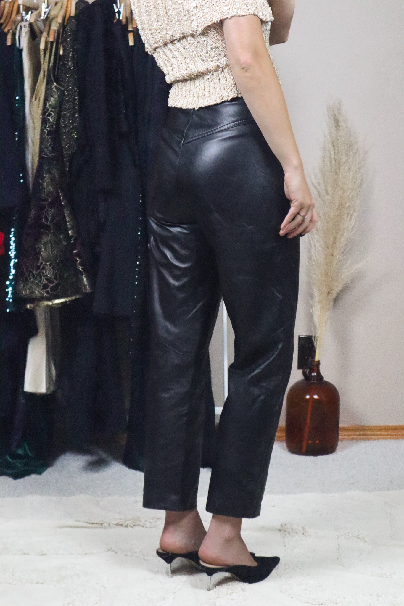 Made in Canada x Vintage x Dainer Leather Pants (4)