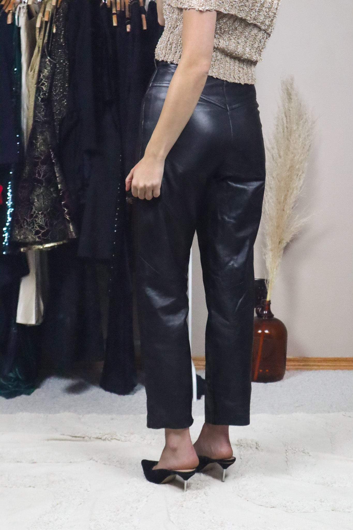 Made in Canada x Vintage x Dainer Leather Pants (4)