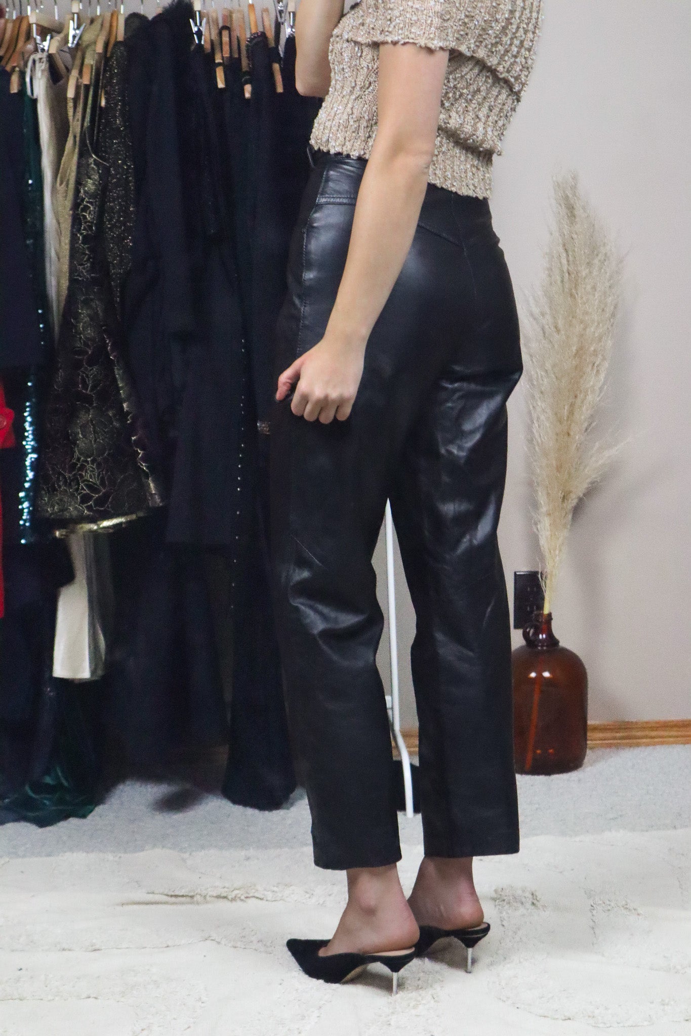 Made in Canada x Vintage x Dainer Leather Pants (4)