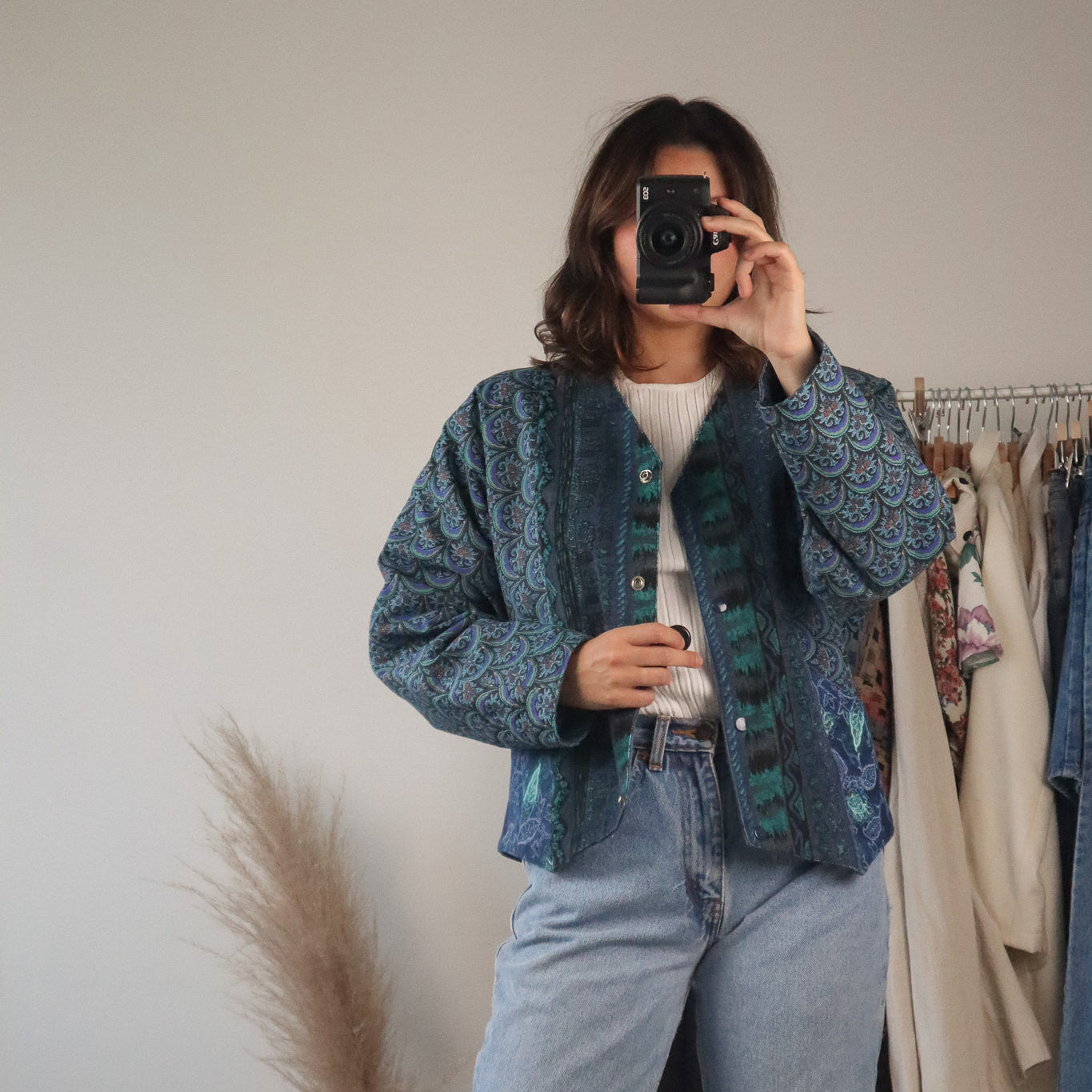 Made in Canada x Vintage x Reversible Jacket (S/M)