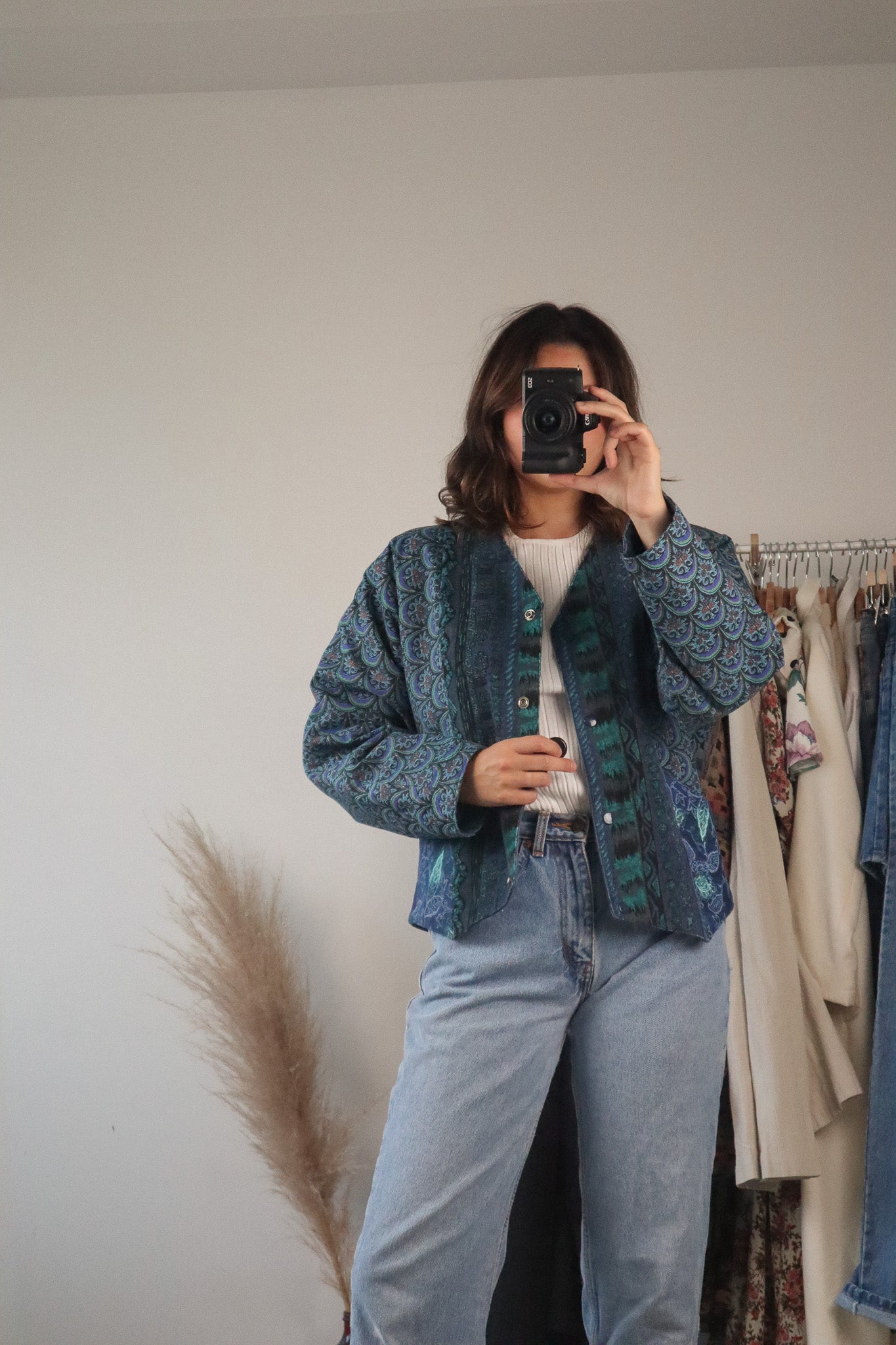 Made in Canada x Vintage x Reversible Jacket (S/M)