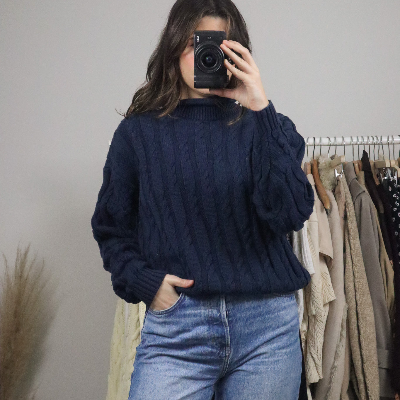Vintage x Cotton Chunky Knit (M/L)