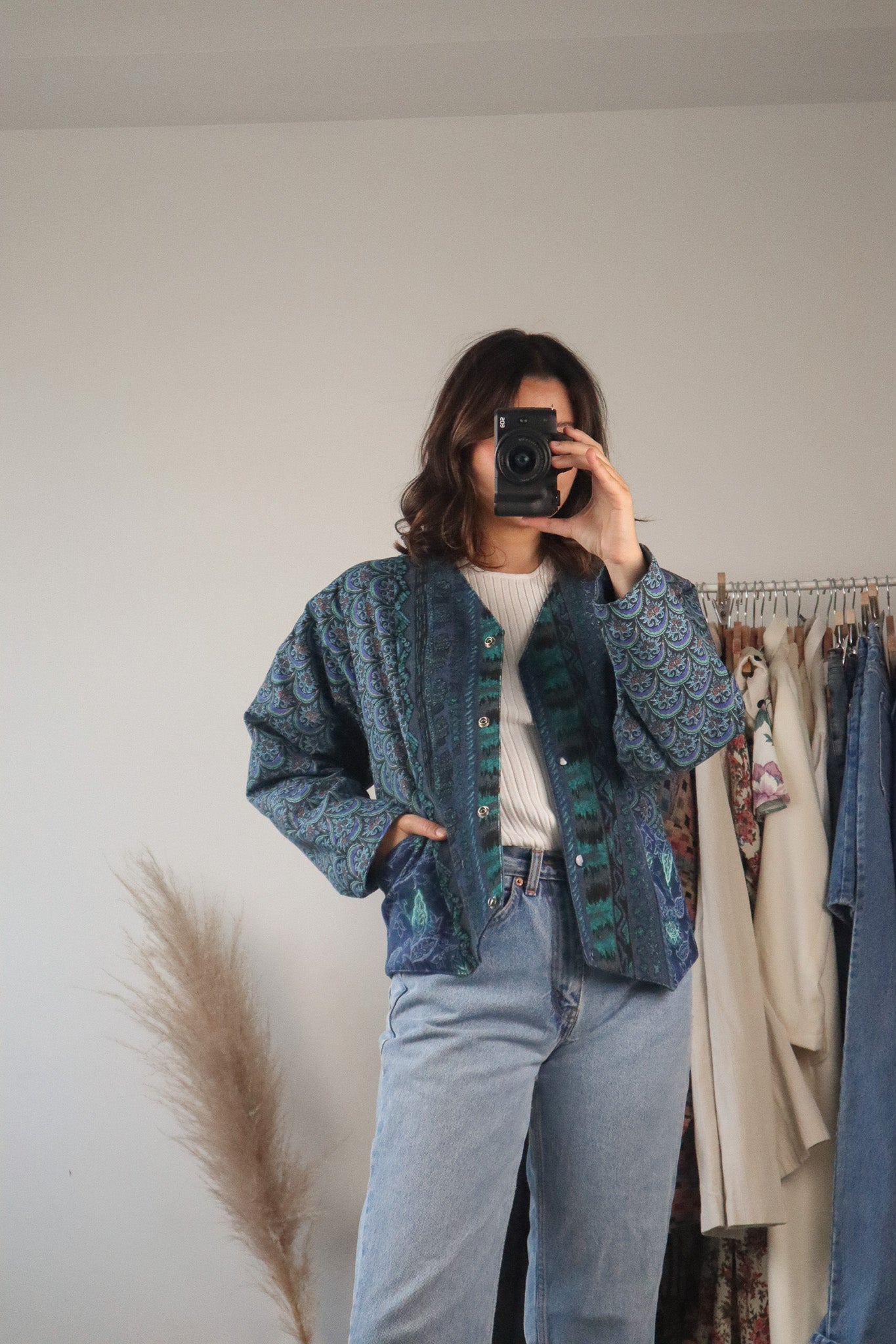 Made in Canada x Vintage x Reversible Jacket (S/M)