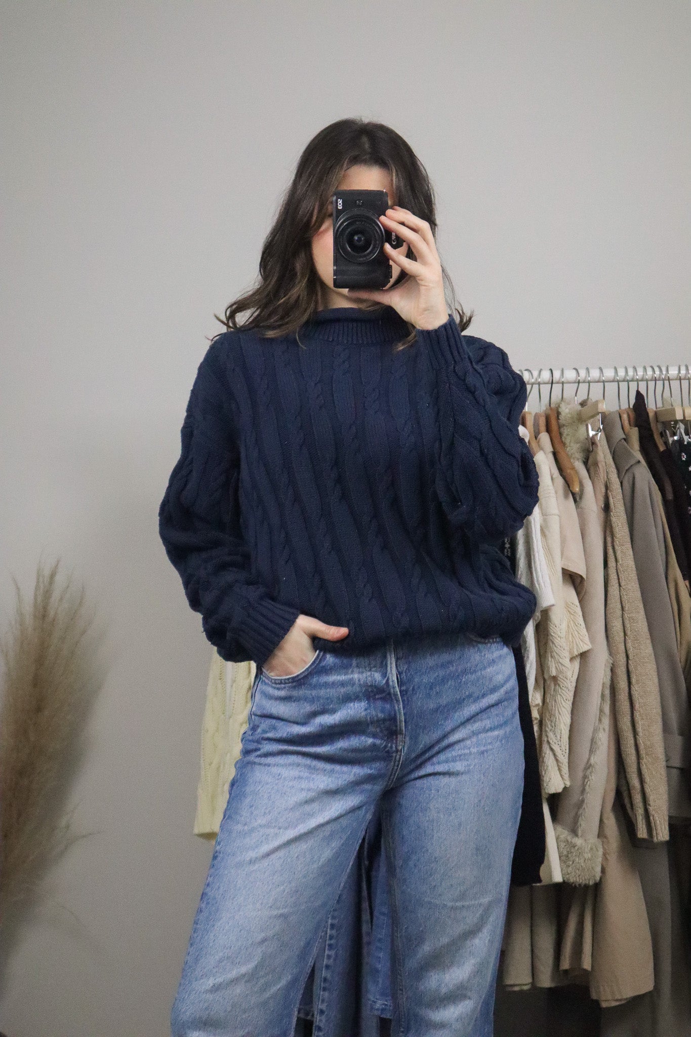 Vintage x Cotton Chunky Knit (M/L)