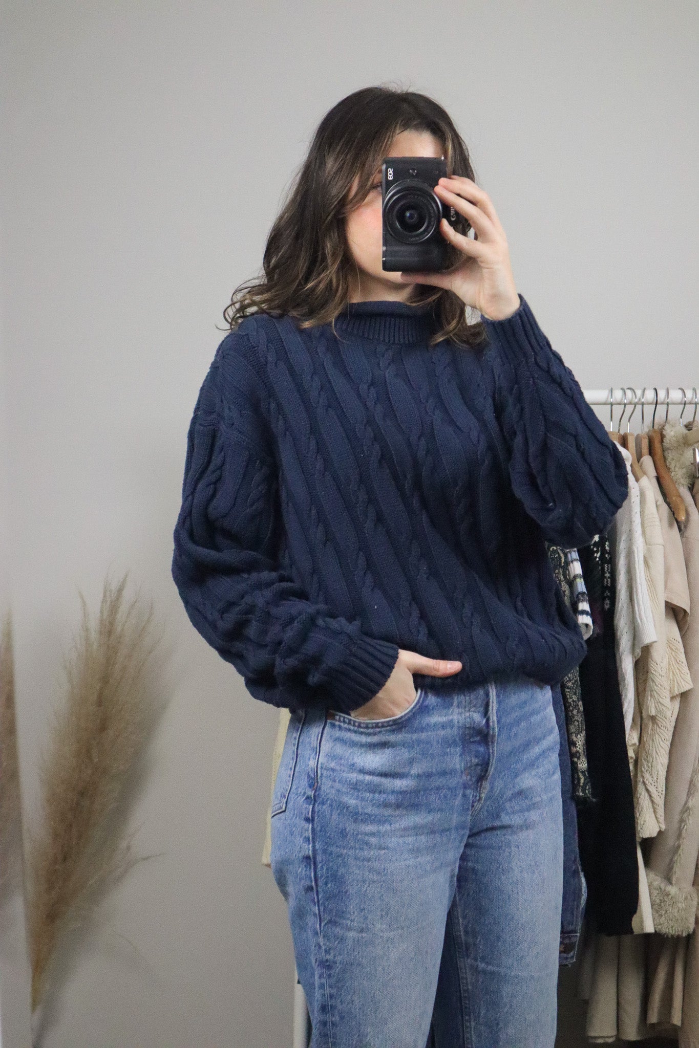 Vintage x Cotton Chunky Knit (M/L)