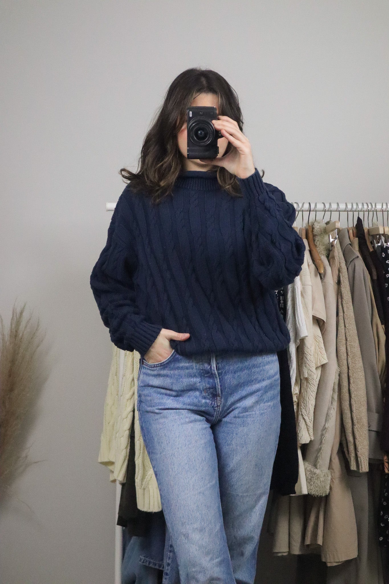 Vintage x Cotton Chunky Knit (M/L)