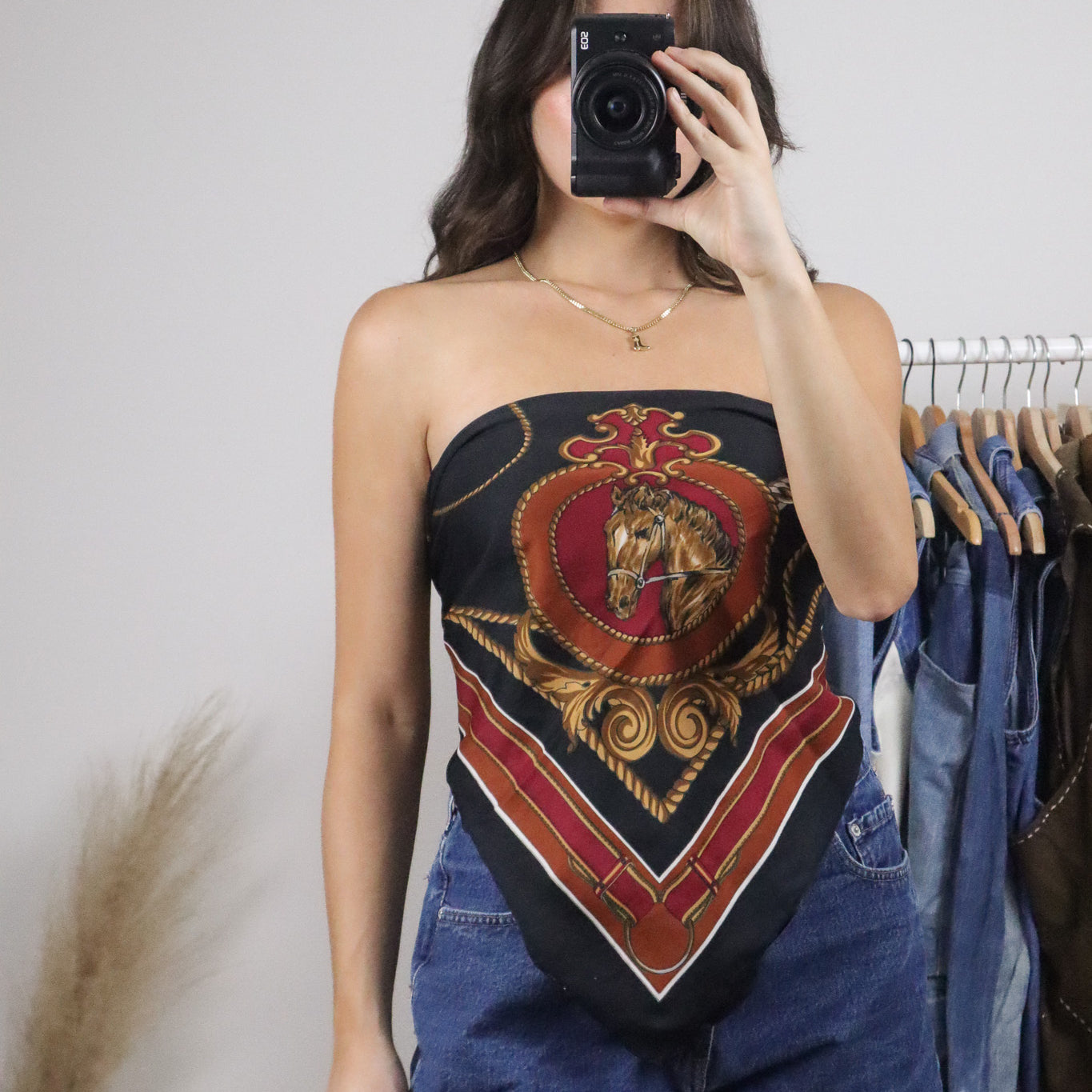 Vintage x Horse Scarf