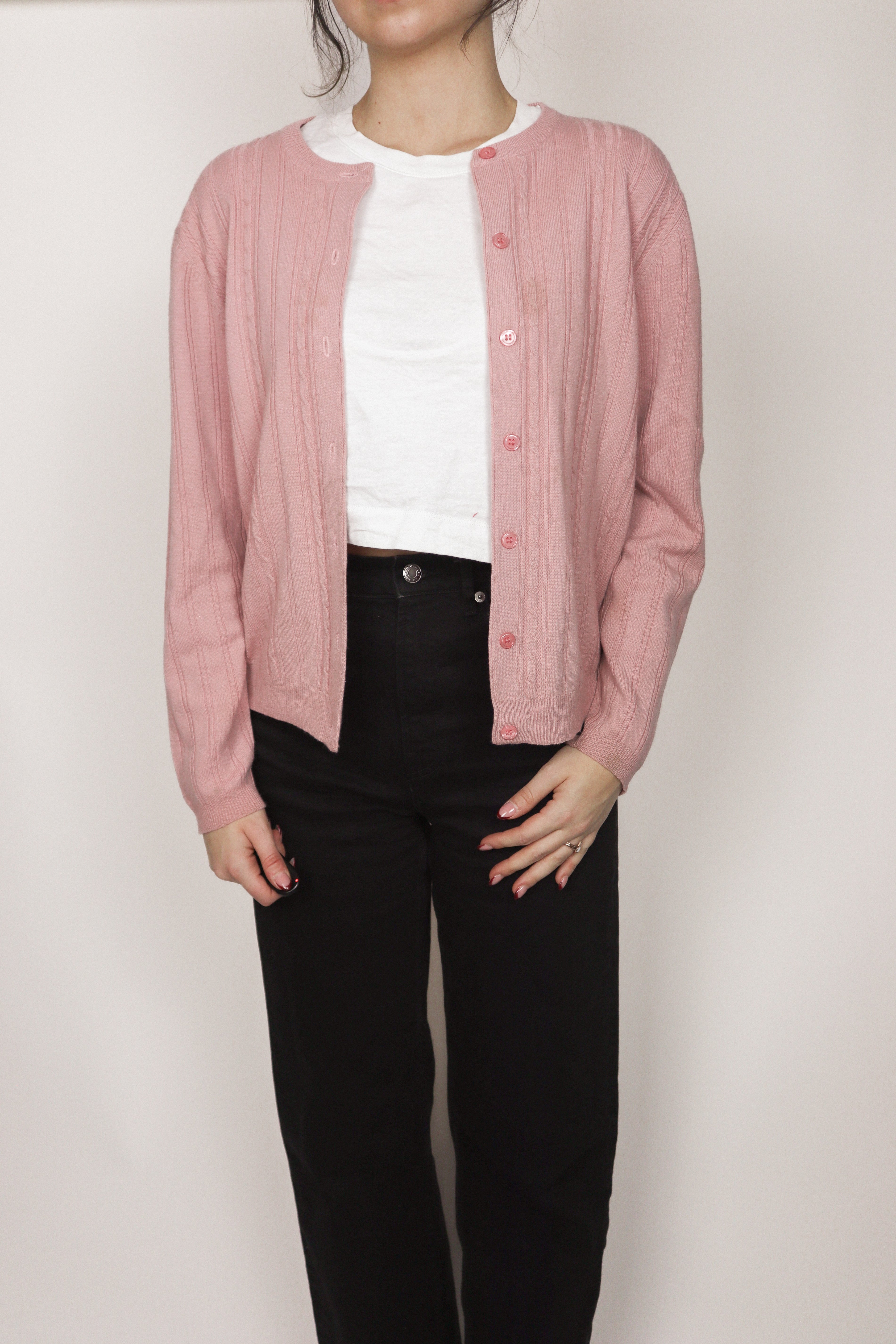 Vintage x Wool Blend Cardigan (S)