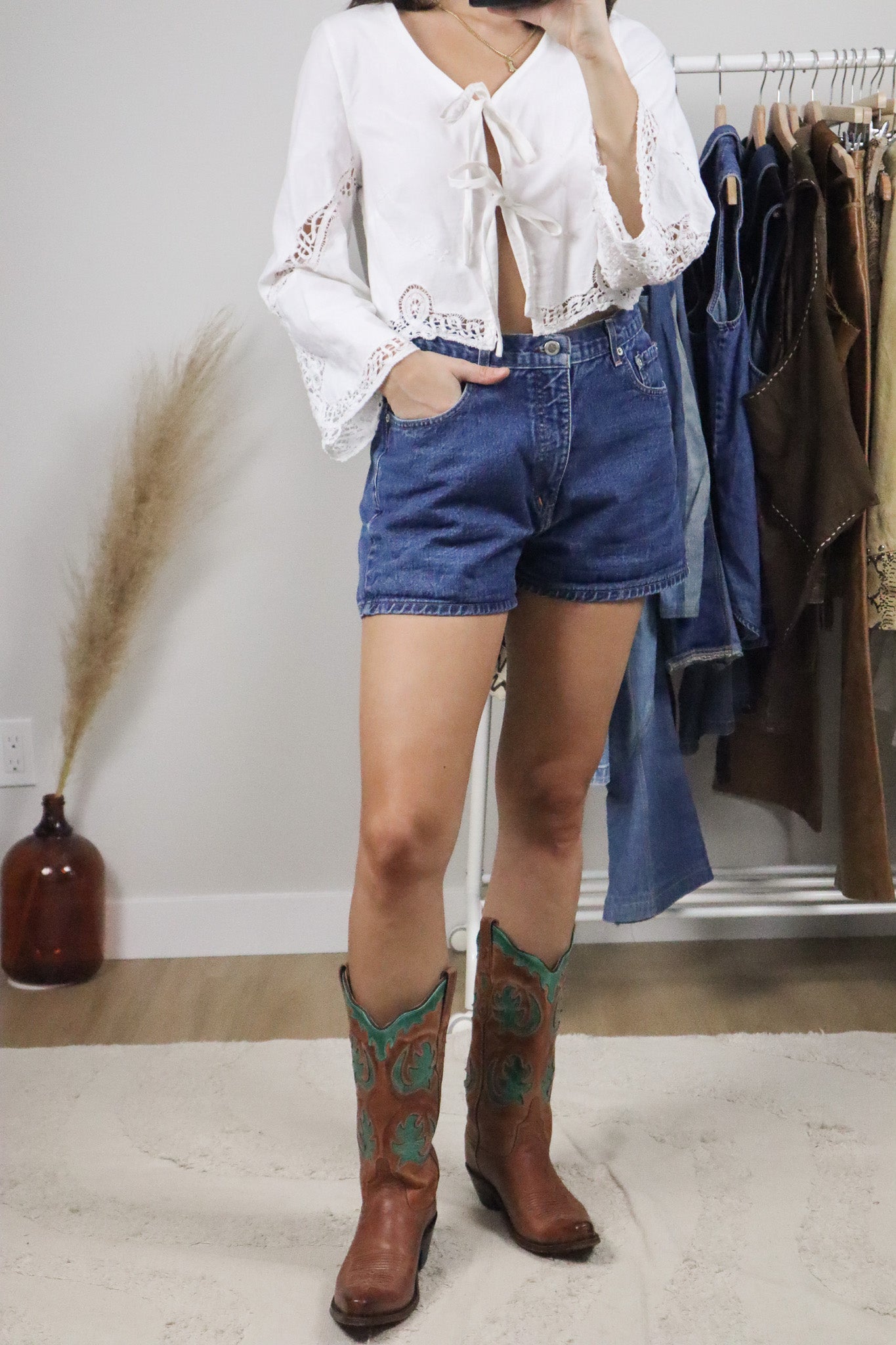 Made in Canada x Vintage x Denim Mom Shorts (10)