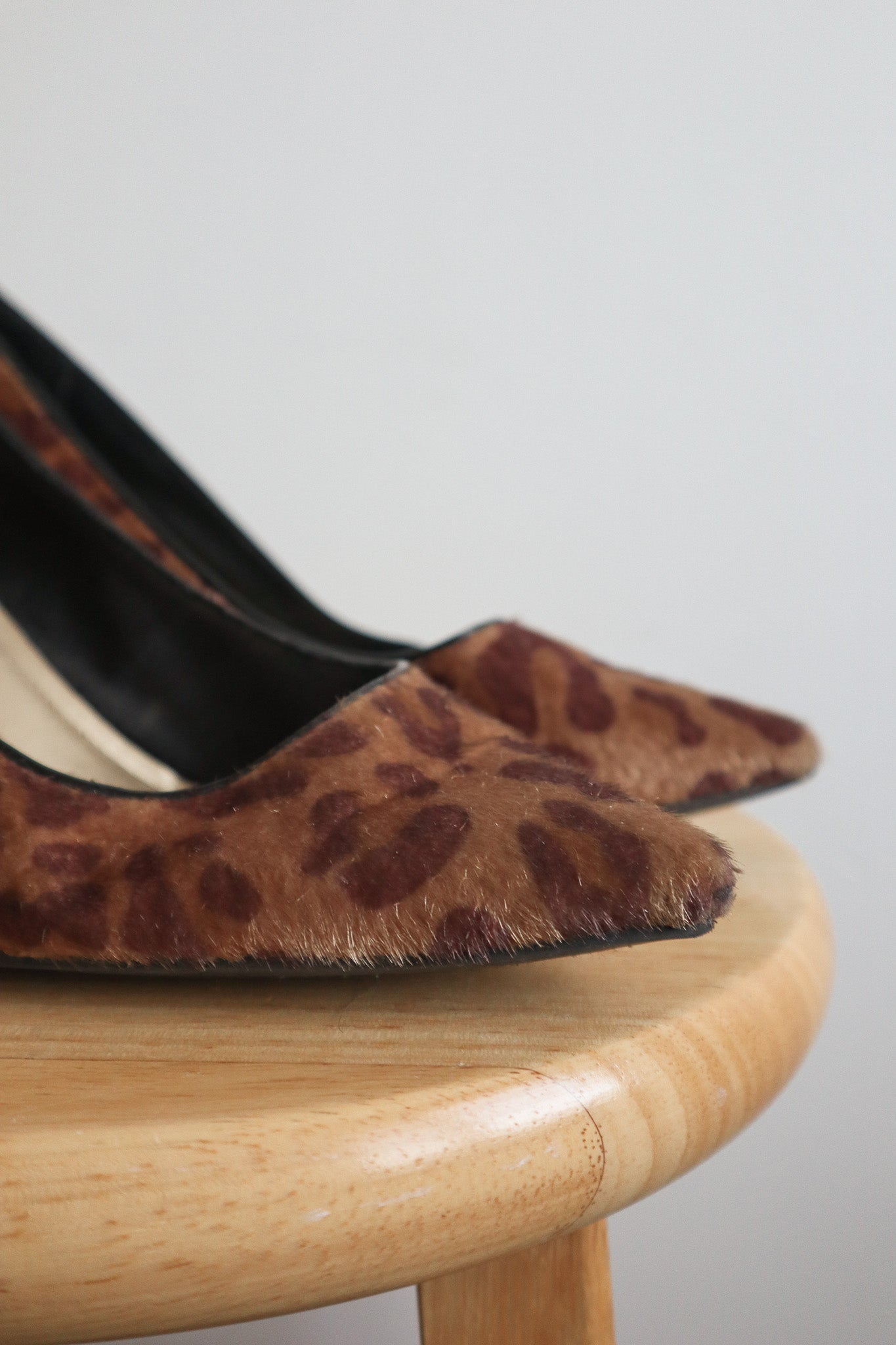 Vintage x Fabric Cheetah Print Heels (9)