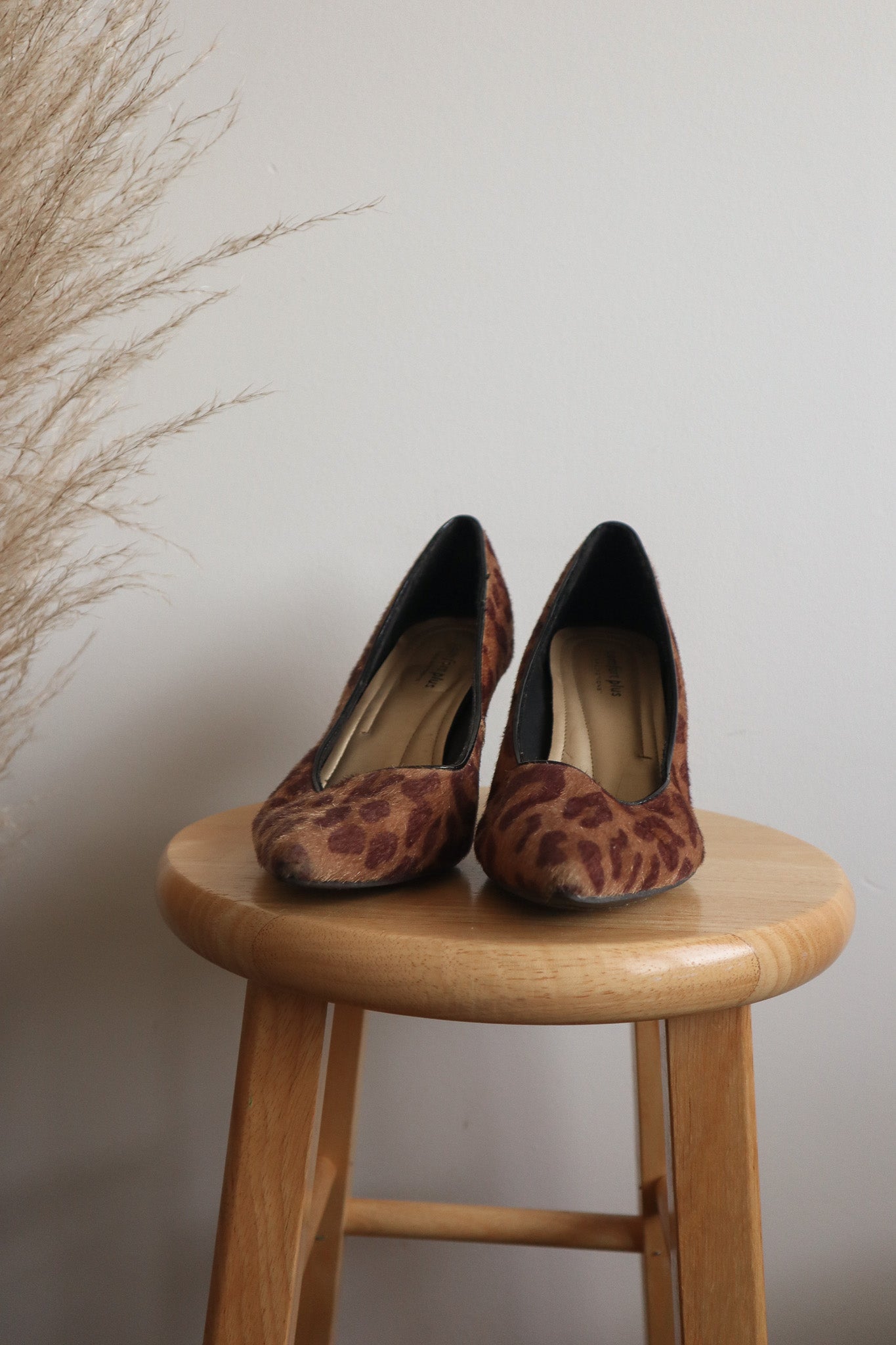 Vintage x Fabric Cheetah Print Heels (9)