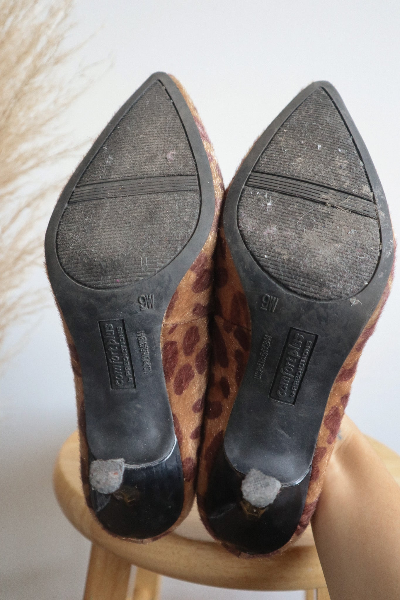 Vintage x Fabric Cheetah Print Heels (9)