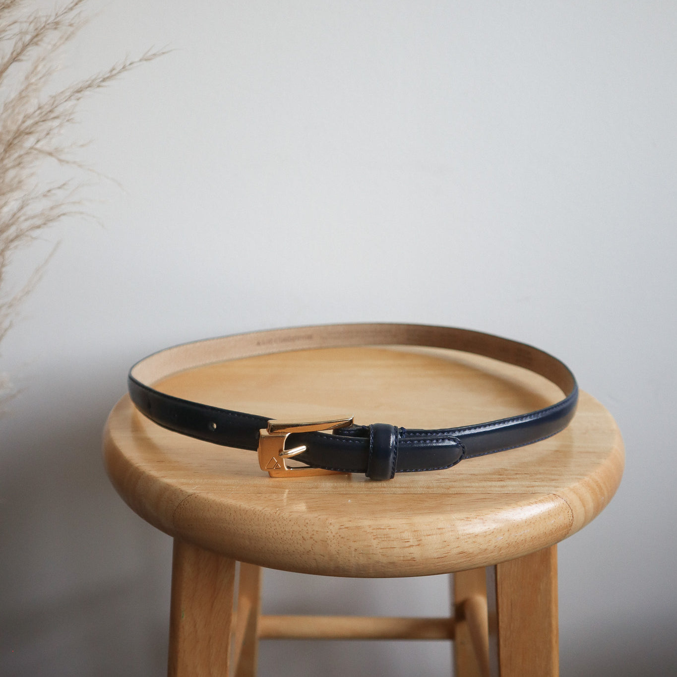 Vintage x Leather Belt (S)