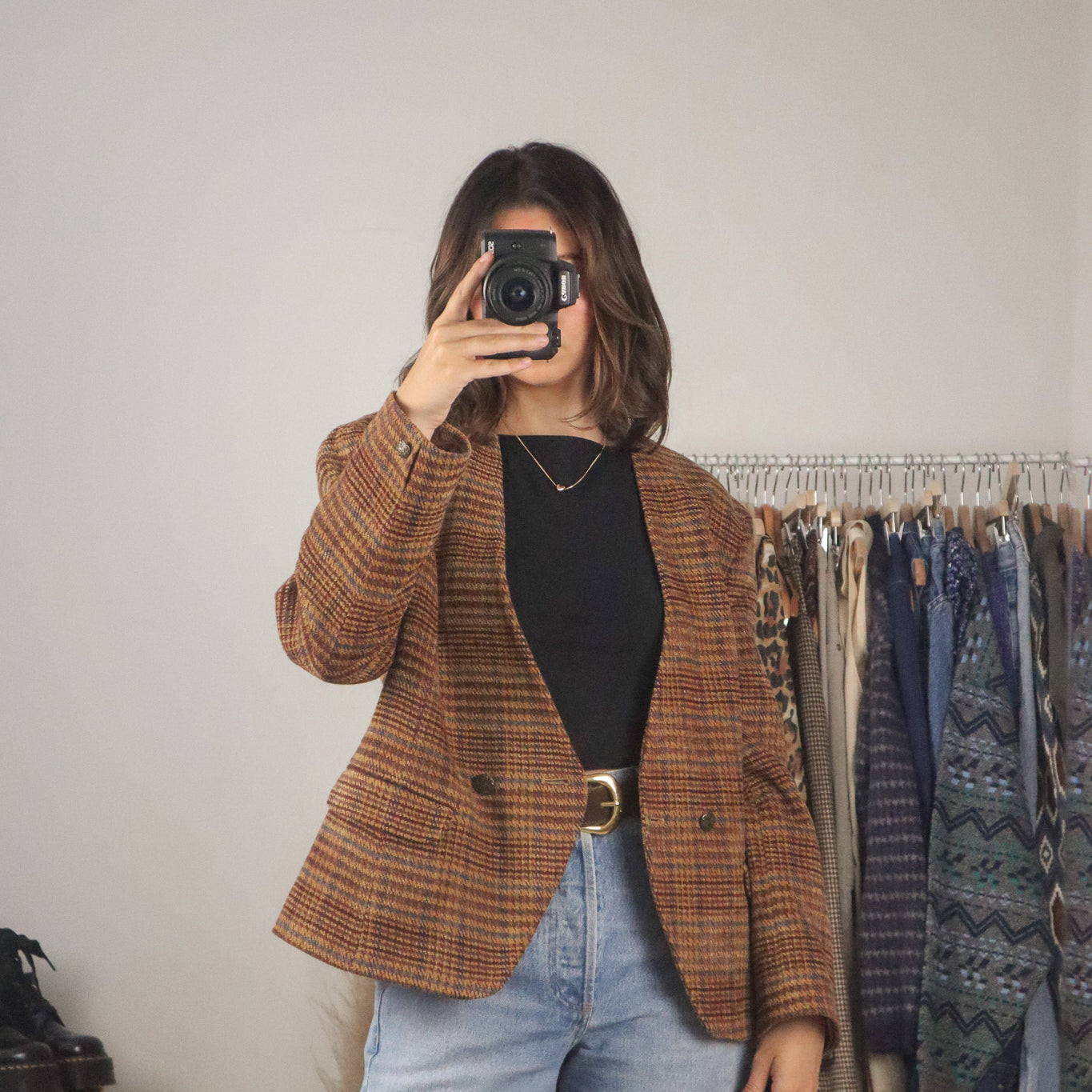 Made in Great Britain x Vintage x Wool Blend Blazer (10/12)