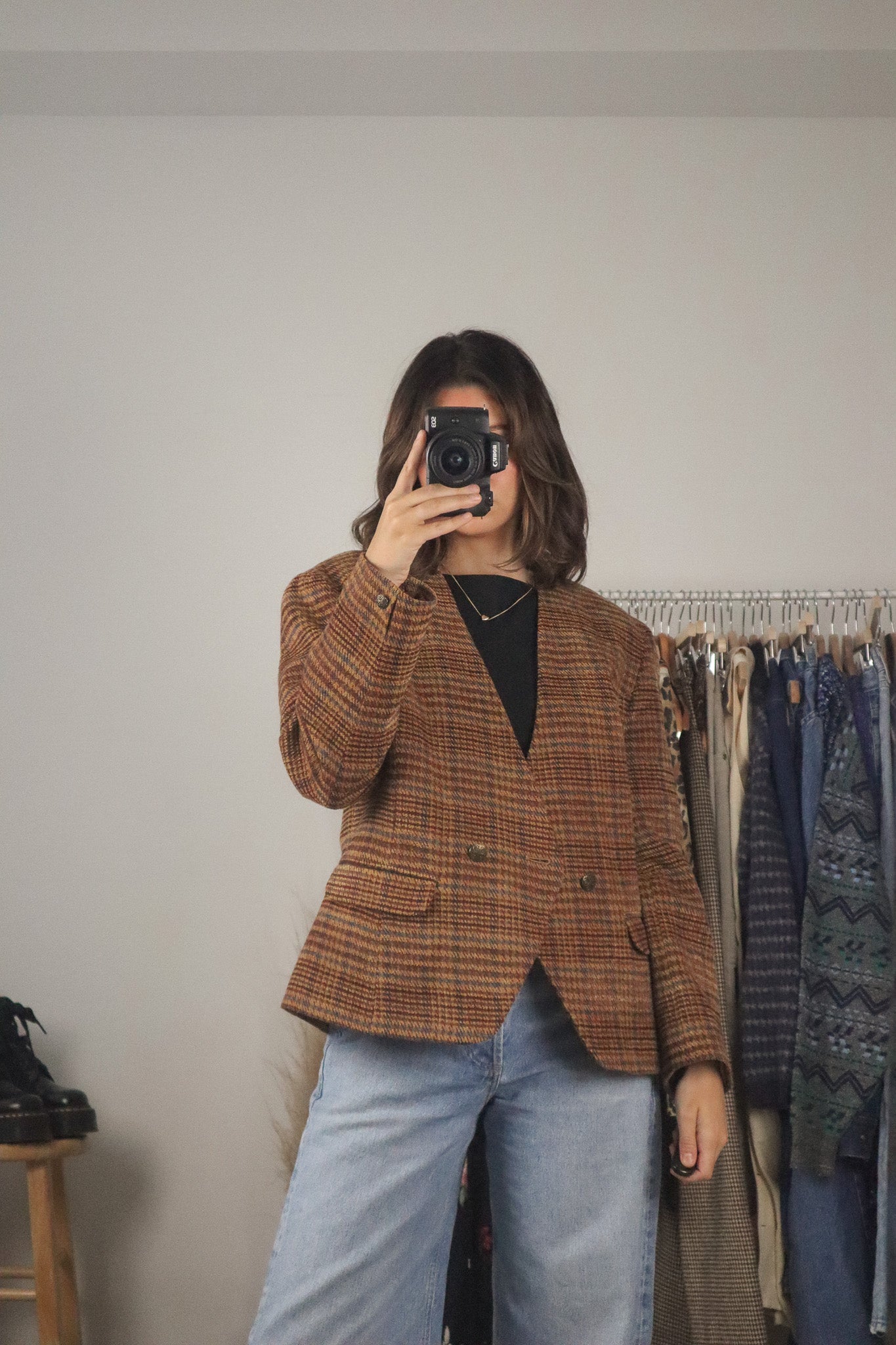 Made in Great Britain x Vintage x Wool Blend Blazer (10/12)
