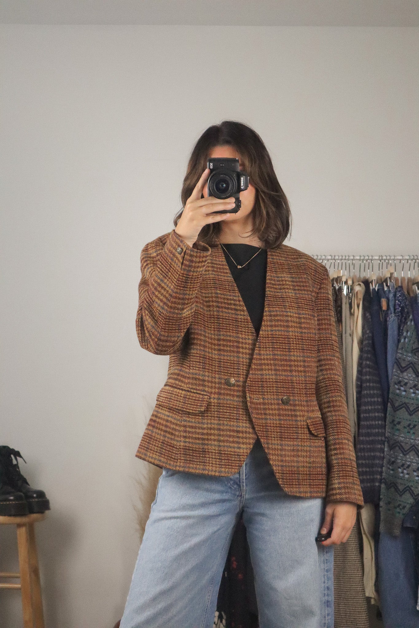Made in Great Britain x Vintage x Wool Blend Blazer (10/12)