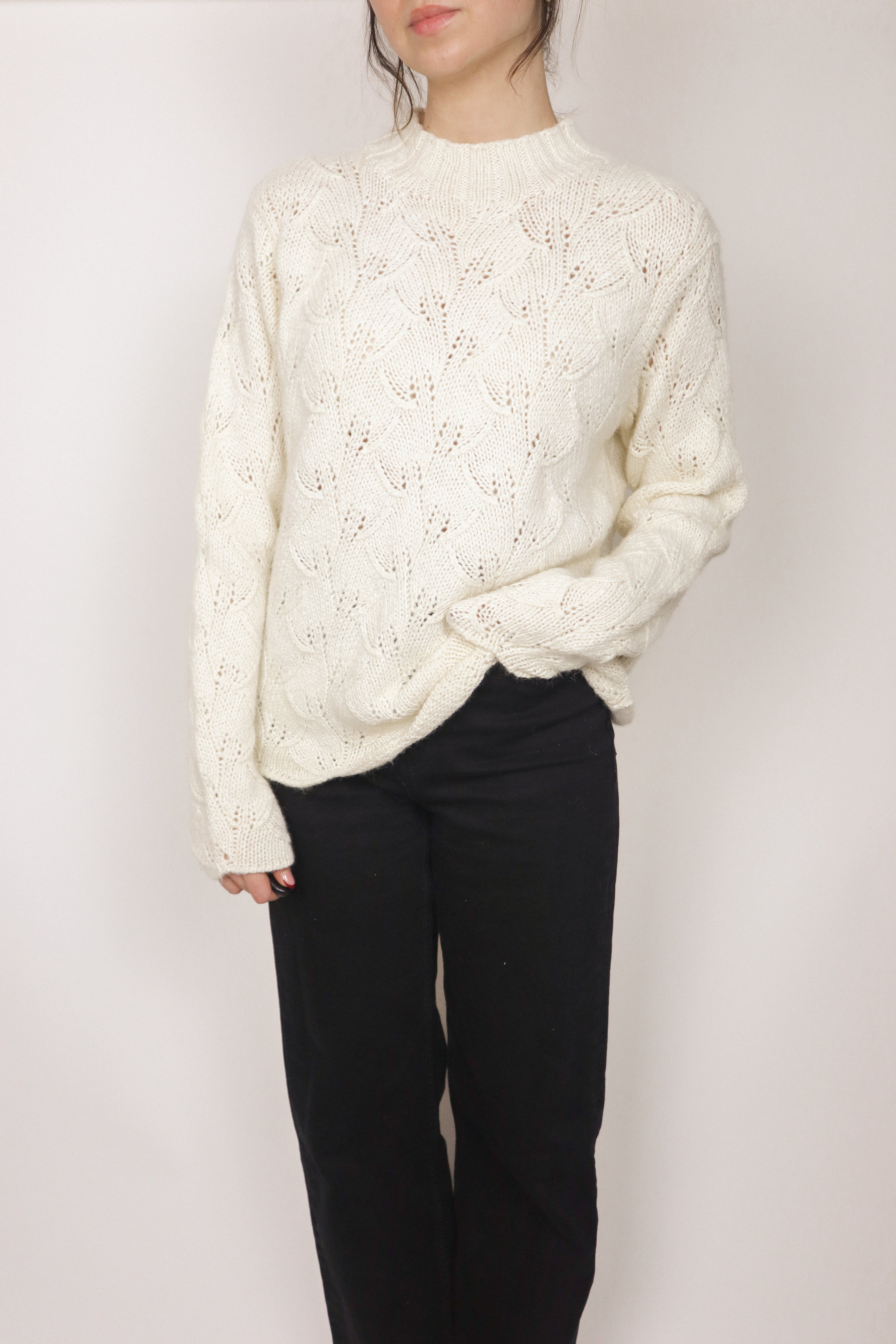 Vintage x Knit Sweater (S/M)
