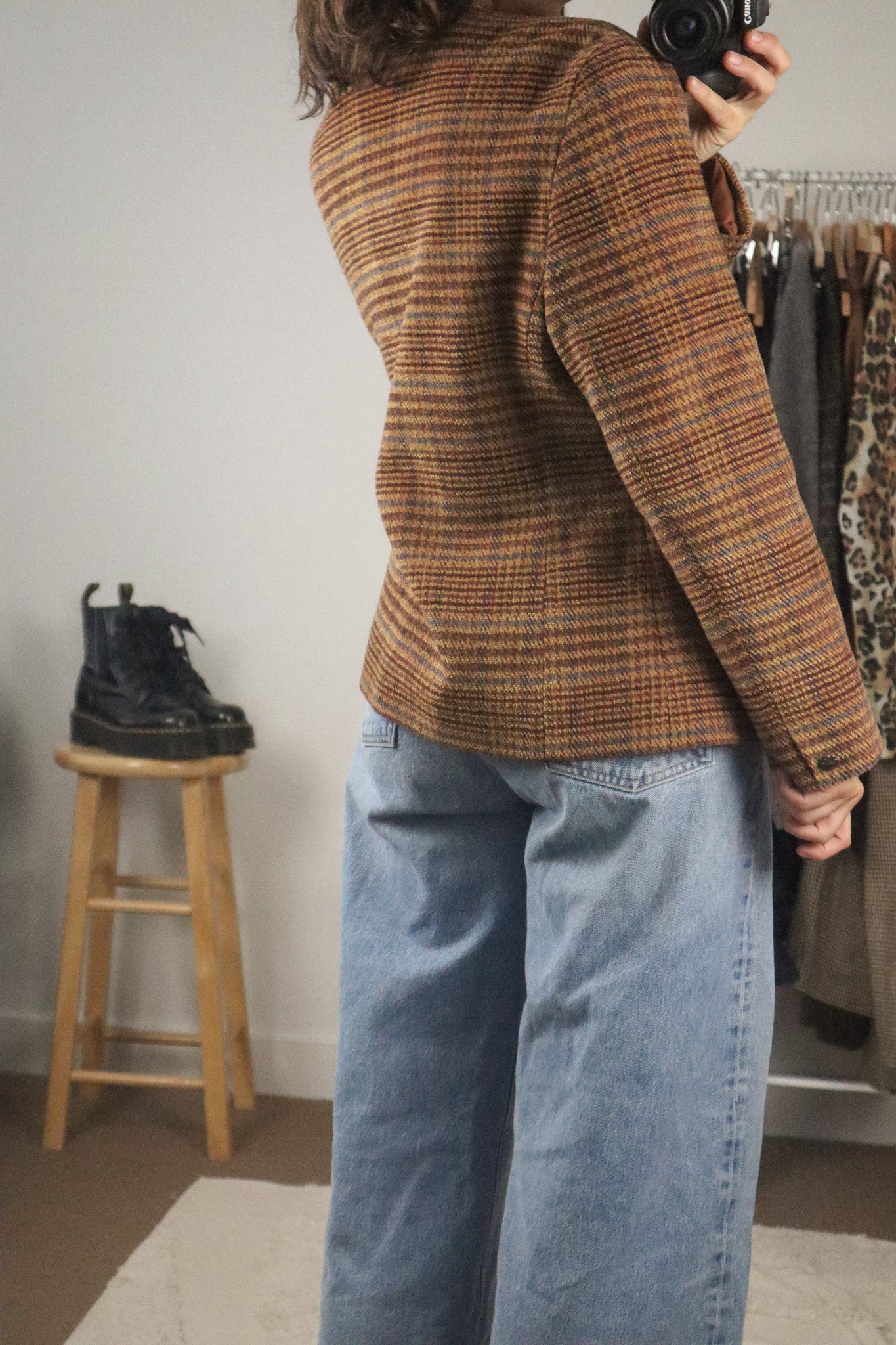 Made in Great Britain x Vintage x Wool Blend Blazer (10/12)