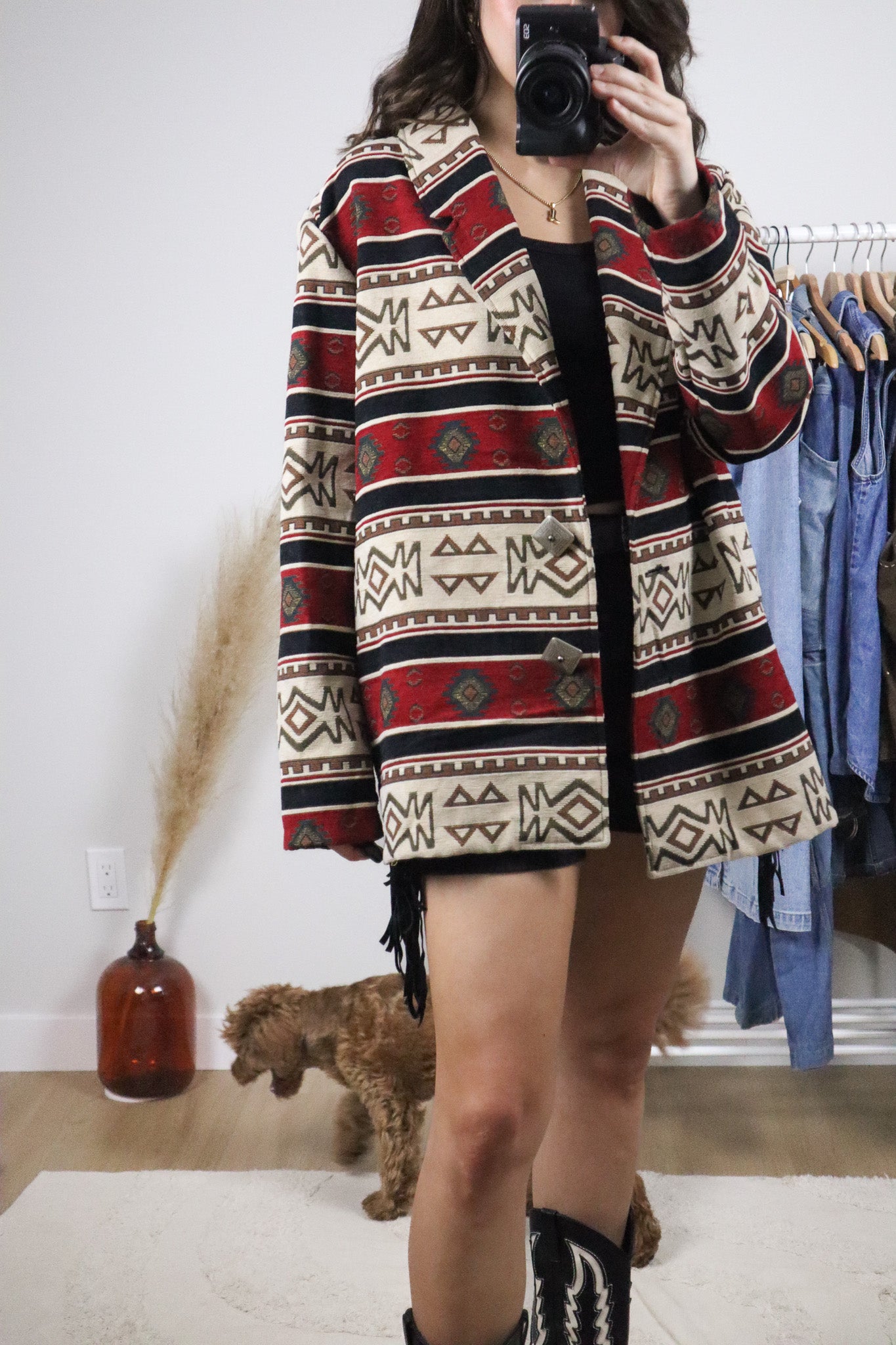 Made in USA x Vintage x Western Jacket (L/XL)