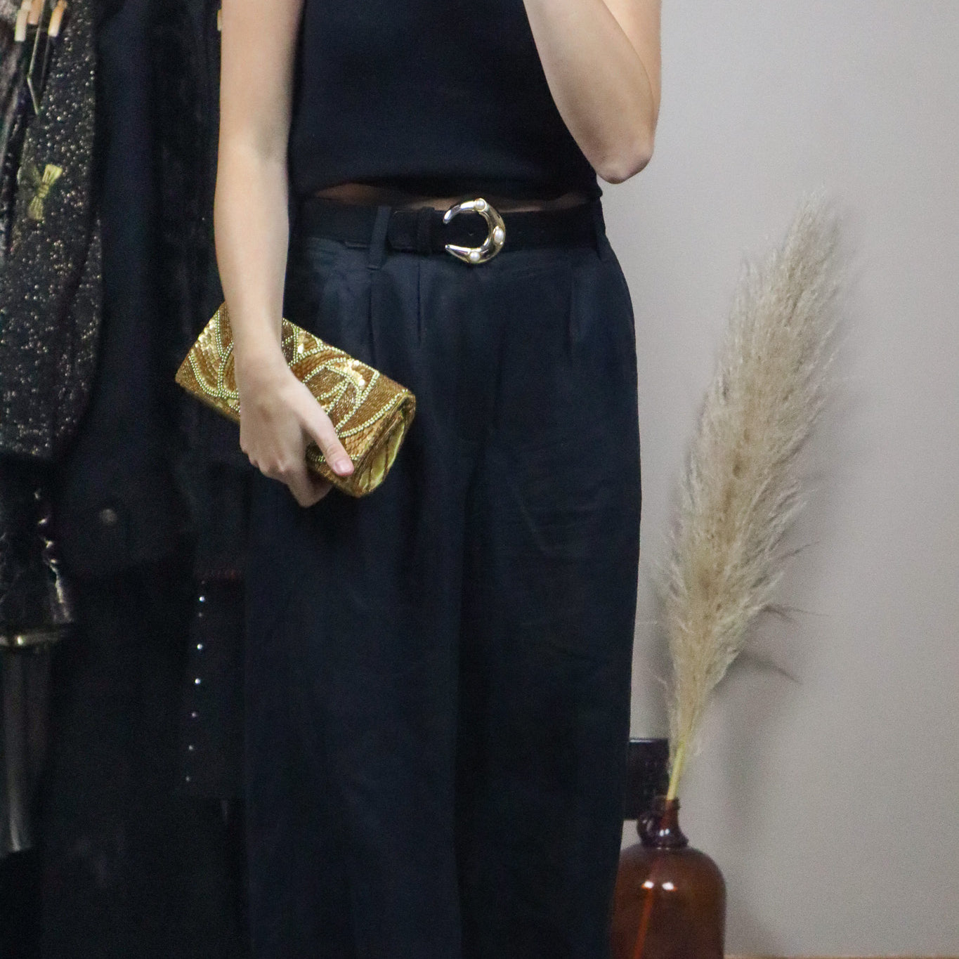 Vintage x Beaded & Sequin Purse/Clutch