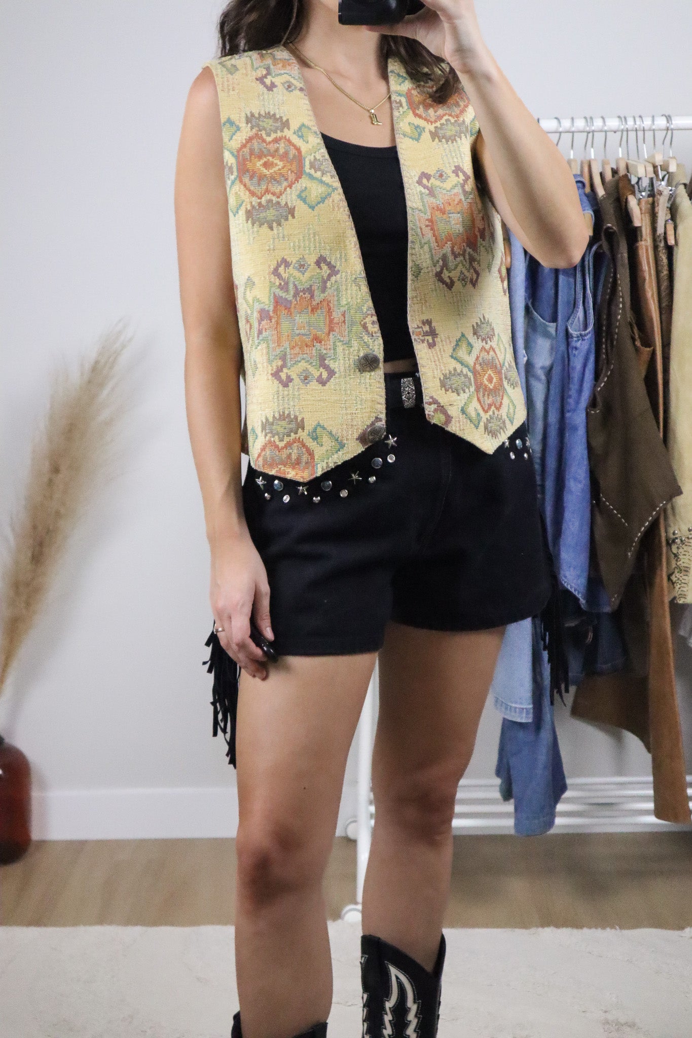 Made in USA x Vintage x Tapestry Vest (6/8)