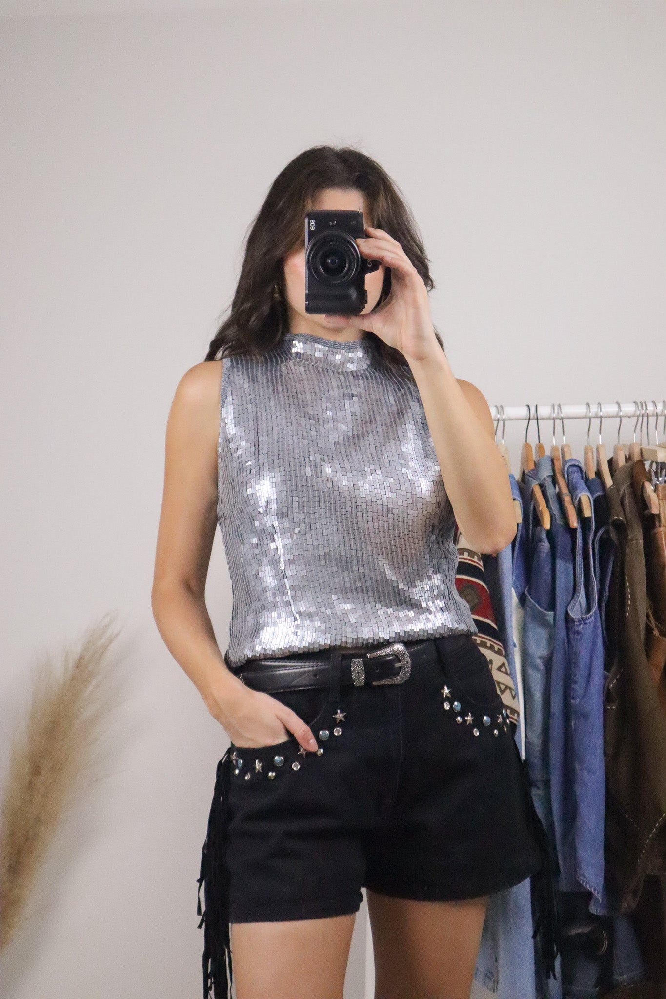 Vintage x Holt Renfrew x 90s Silk & Sequins/Beaded Tank (6)