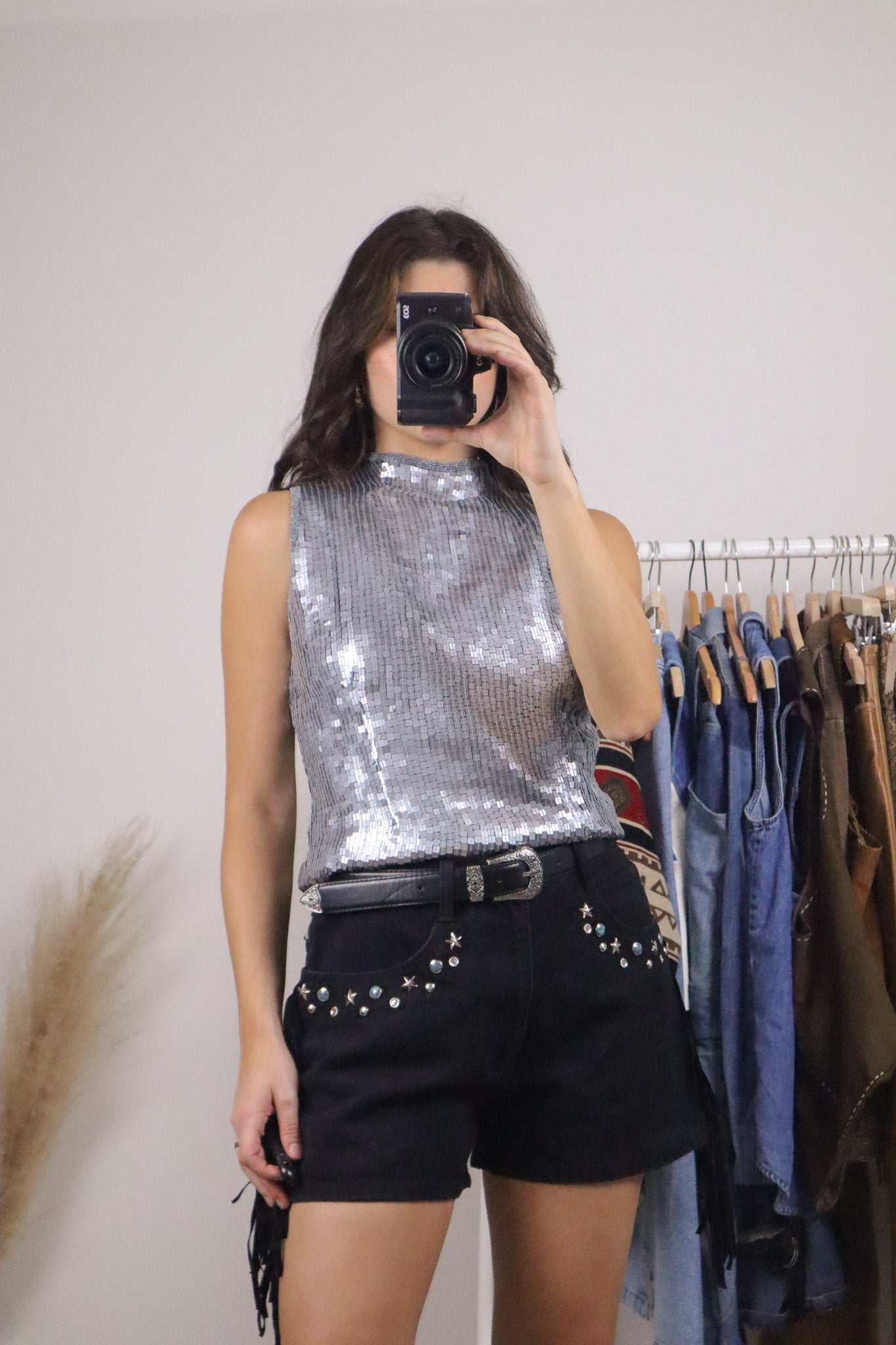 Vintage x Holt Renfrew x 90s Silk & Sequins/Beaded Tank (6)