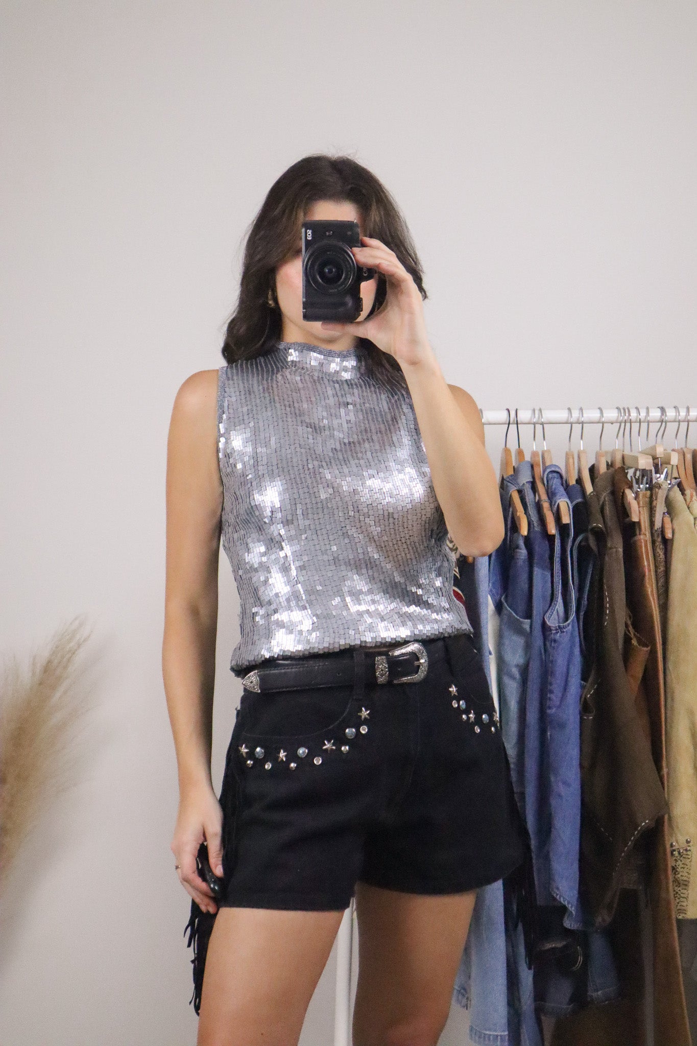 Vintage x Holt Renfrew x 90s Silk & Sequins/Beaded Tank (6)
