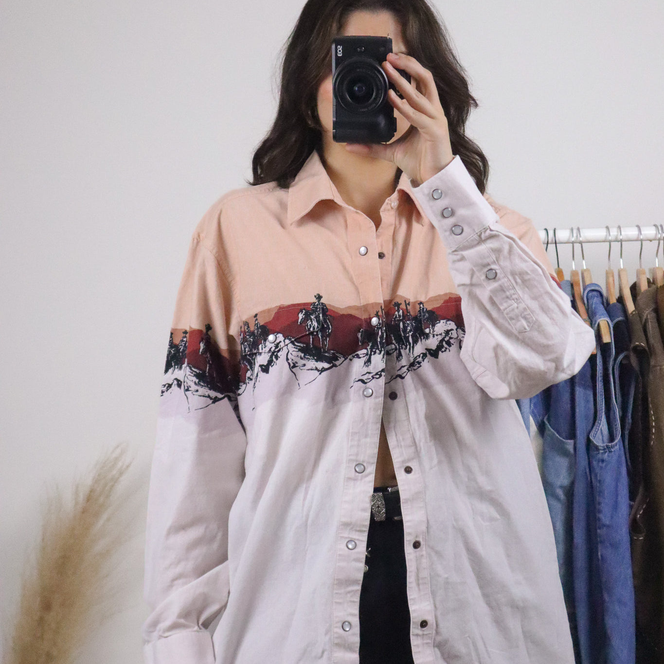 Vintage x Cotton Western Button Down (L/XL)