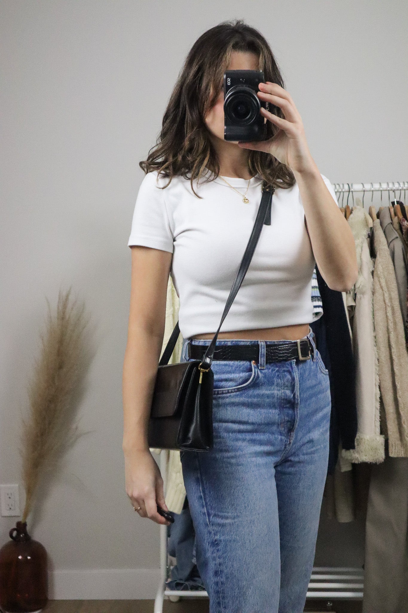 Made in Canada x Vintage x Cross Body Checkered