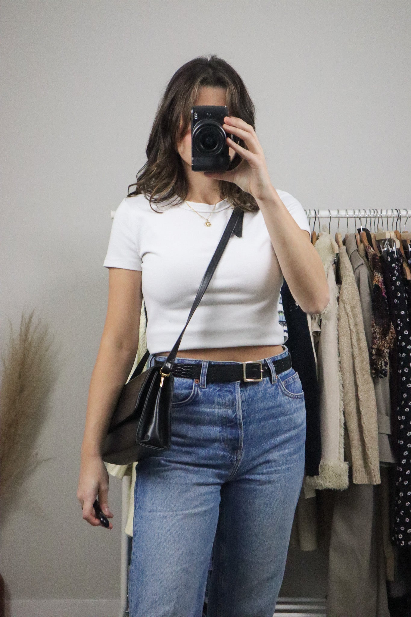 Made in Canada x Vintage x Cross Body Checkered