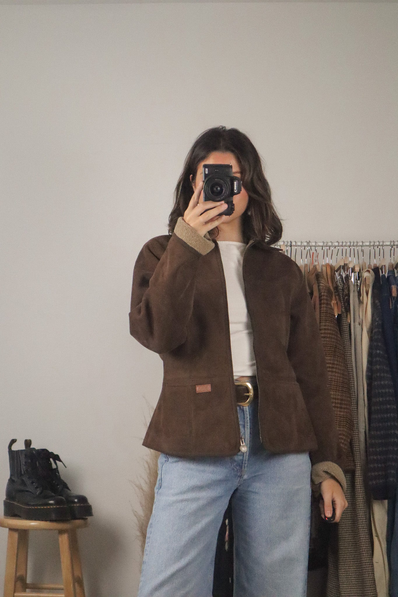Vintage x Sherpa Lined Jacket (S)