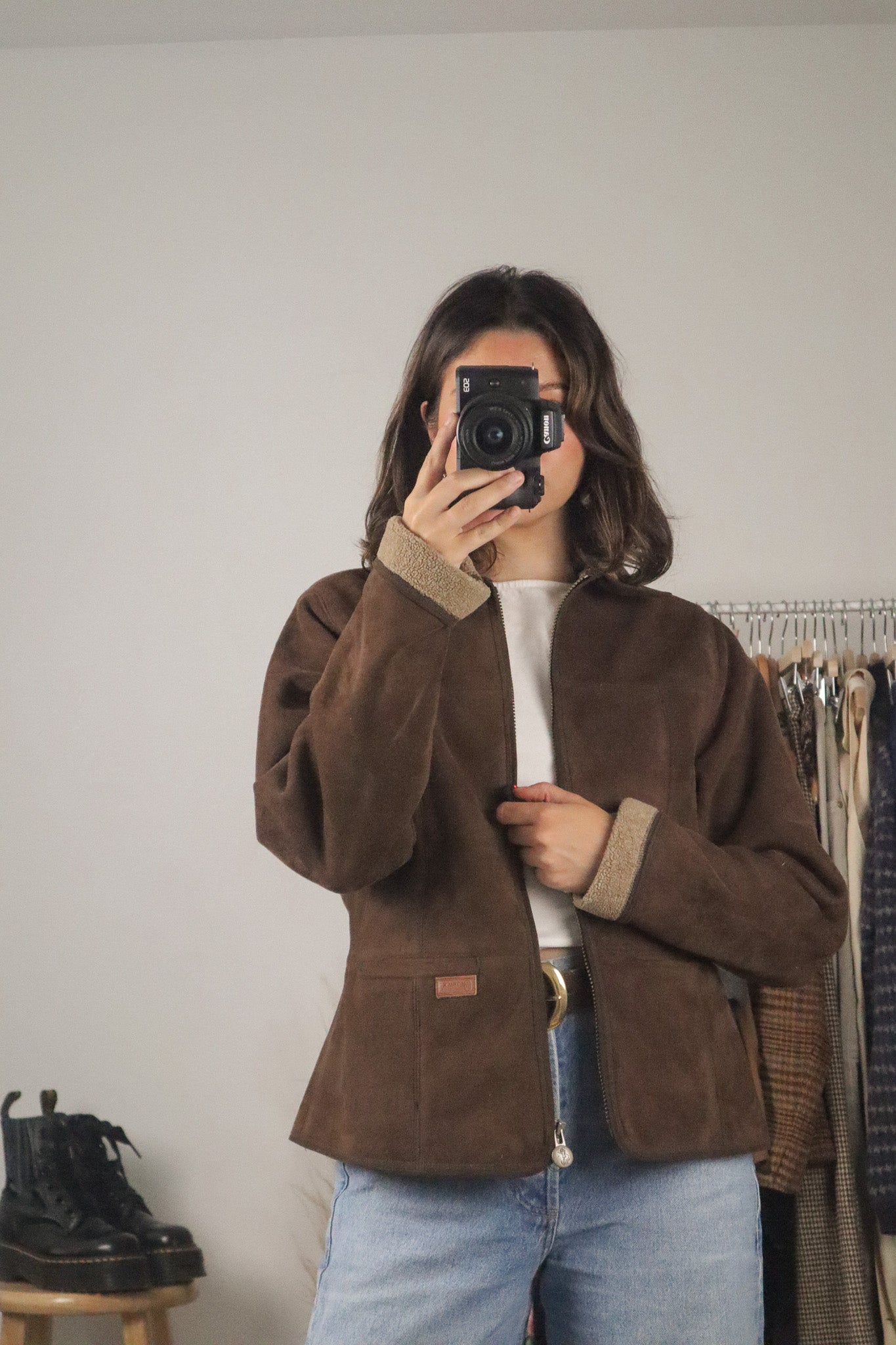Vintage x Sherpa Lined Jacket (S)