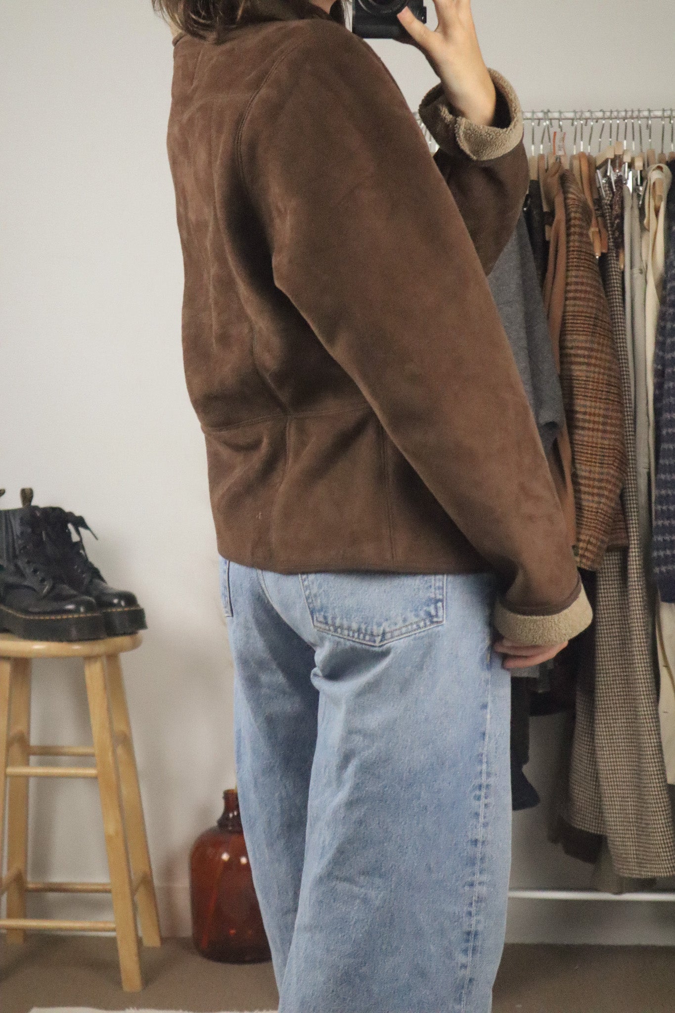 Vintage x Sherpa Lined Jacket (S)