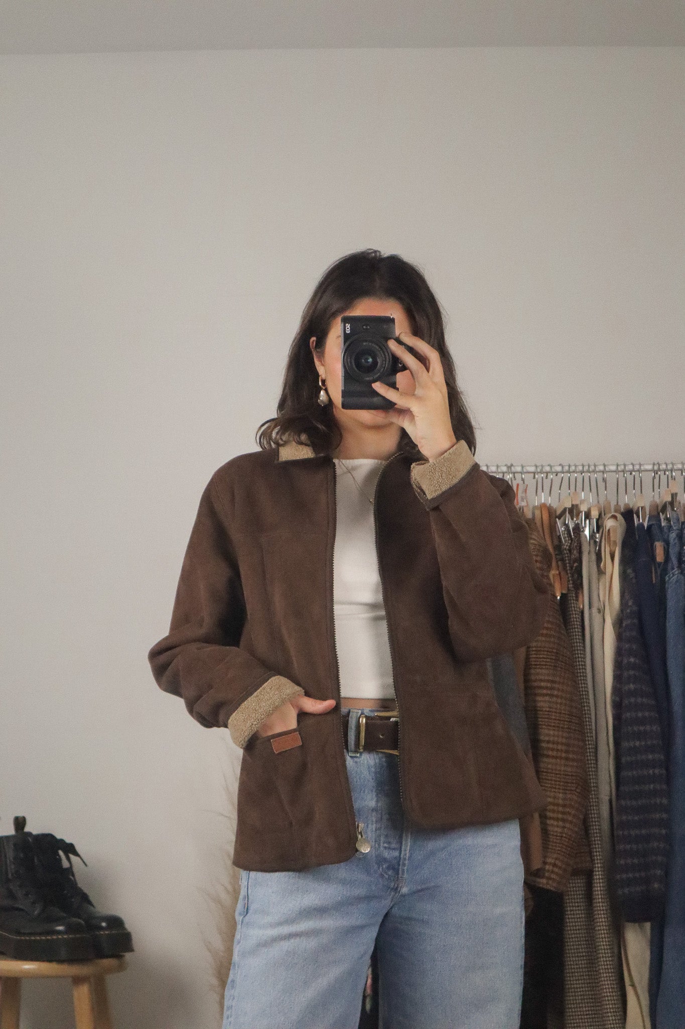Vintage x Sherpa Lined Jacket (S)