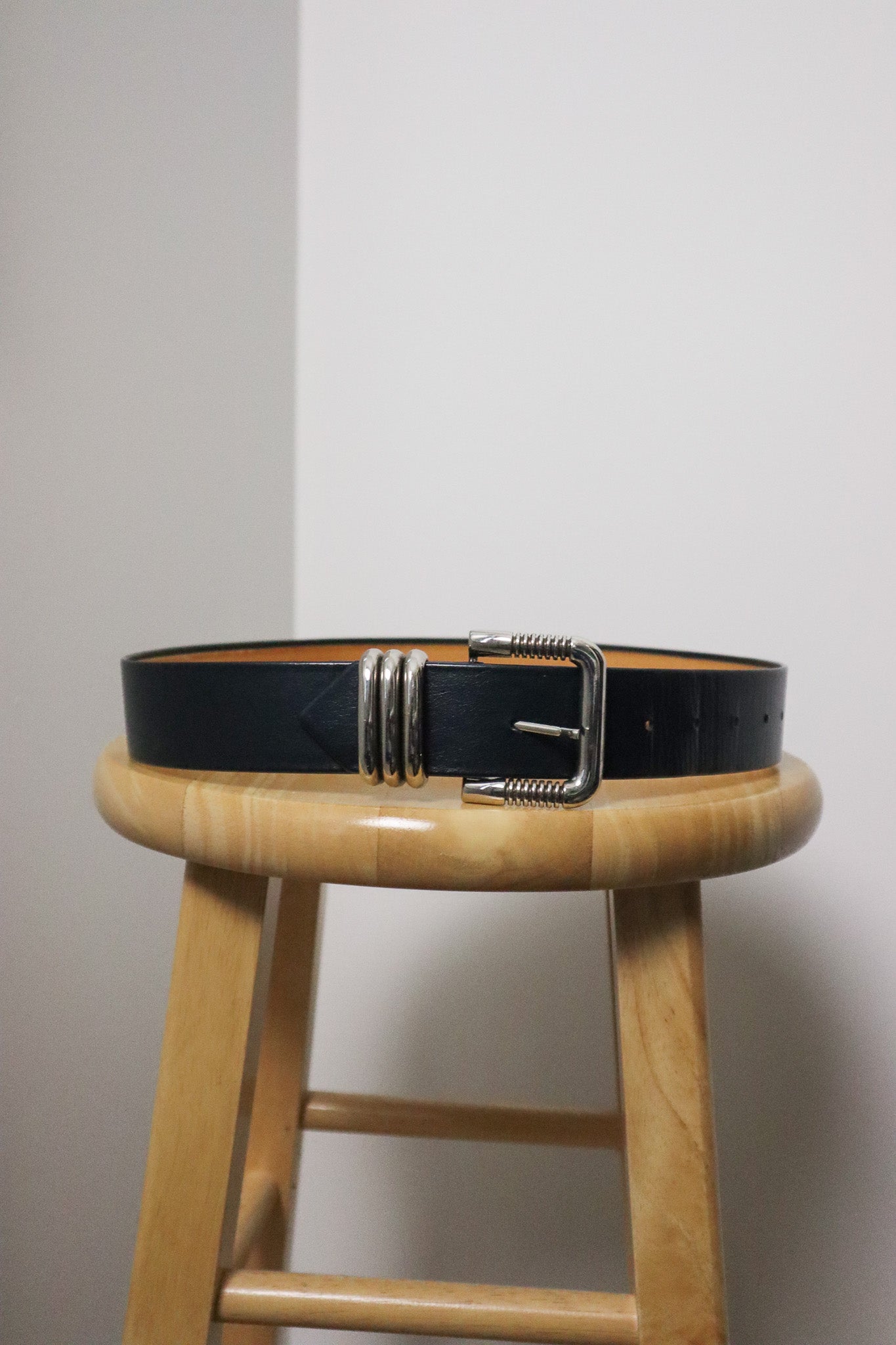 Vintage x Leather Belt (S)