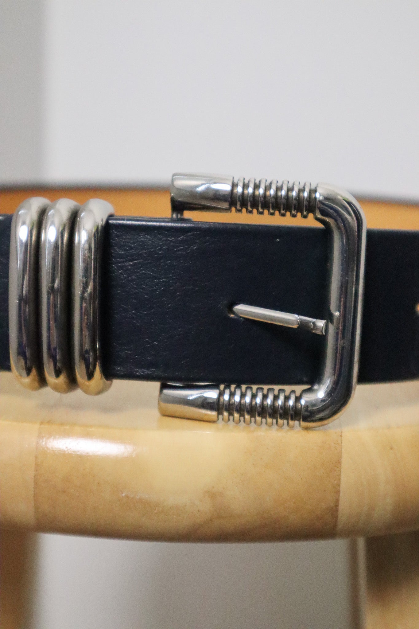 Vintage x Leather Belt (S)