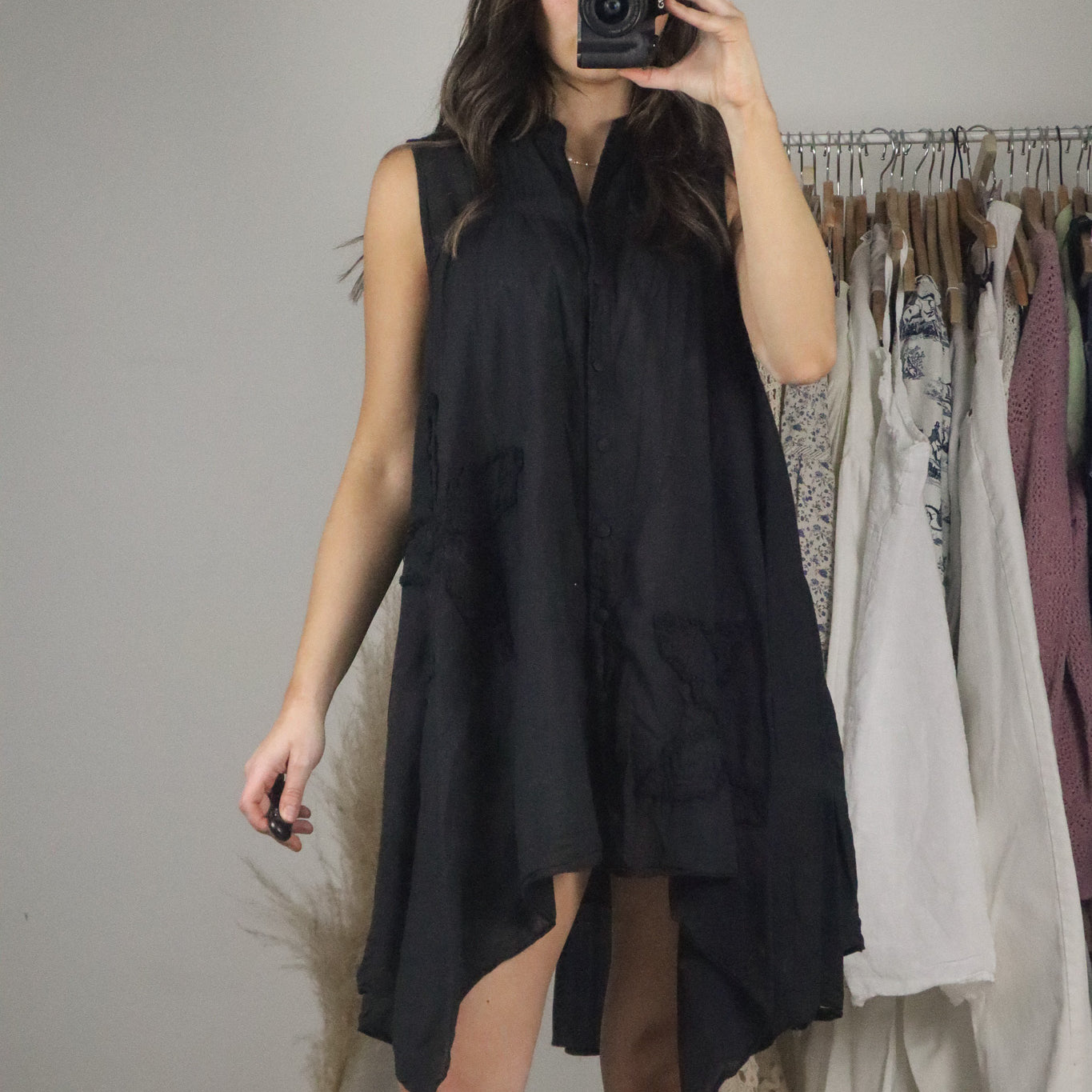 Vintage x Flowy Dress (S/M)
