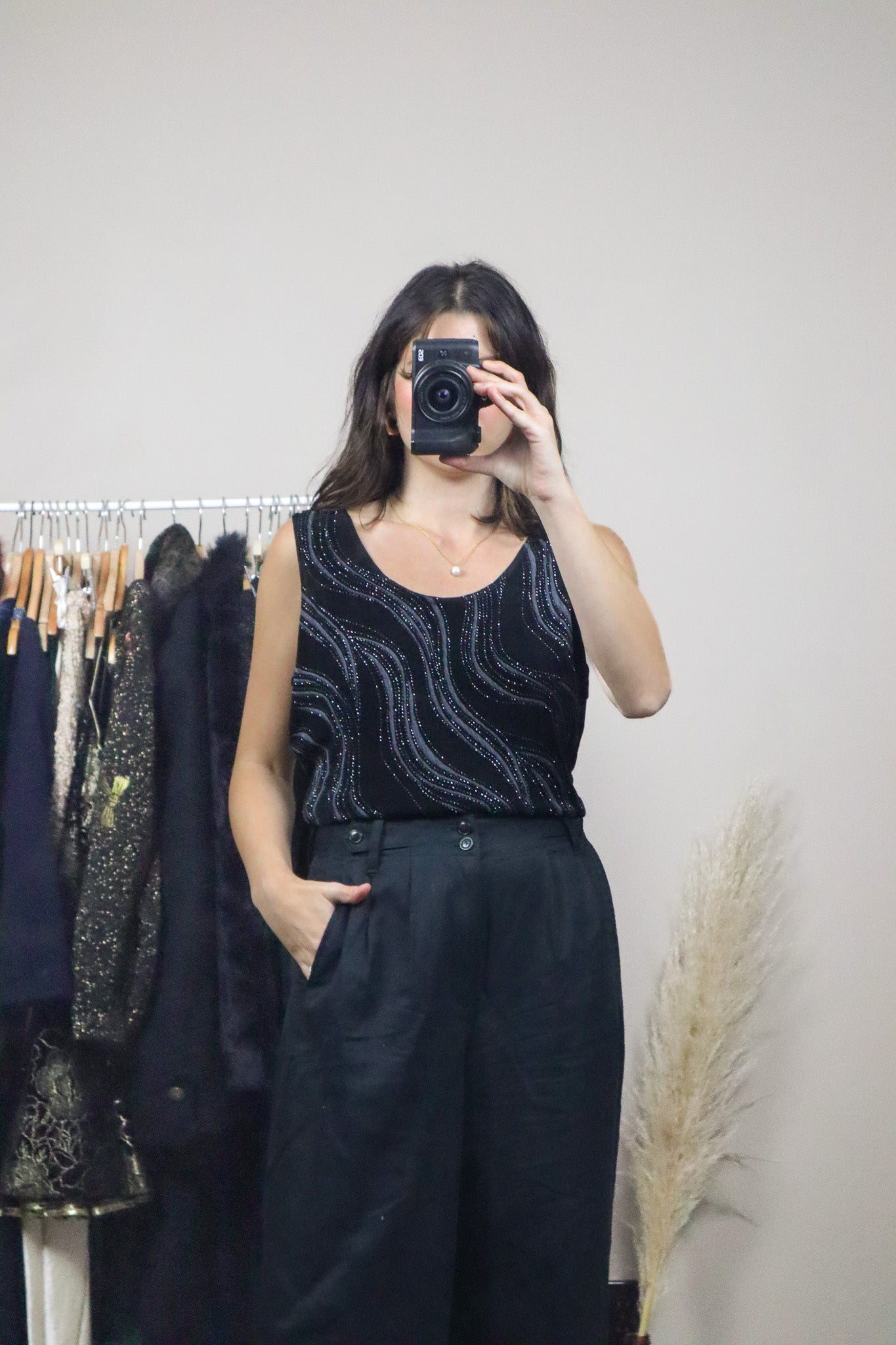 Made in Canada x Vintage x Shimmer Tank (L/XL)