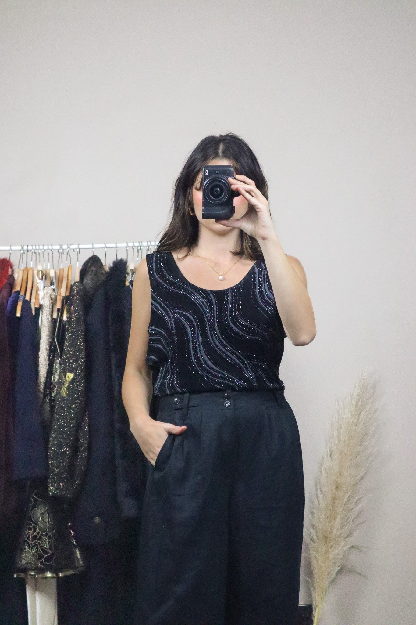 Made in Canada x Vintage x Shimmer Tank (L/XL)