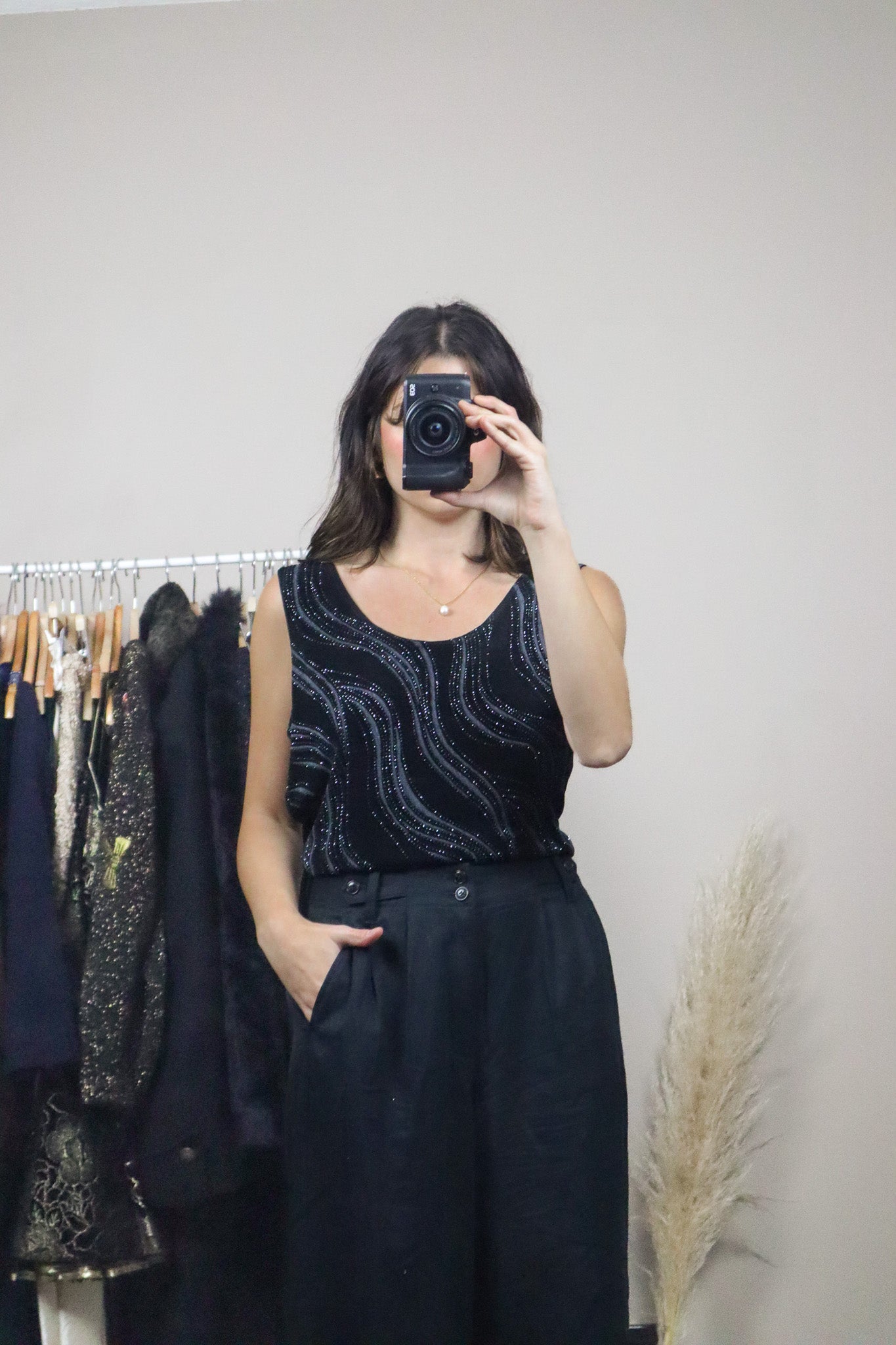Made in Canada x Vintage x Shimmer Tank (L/XL)
