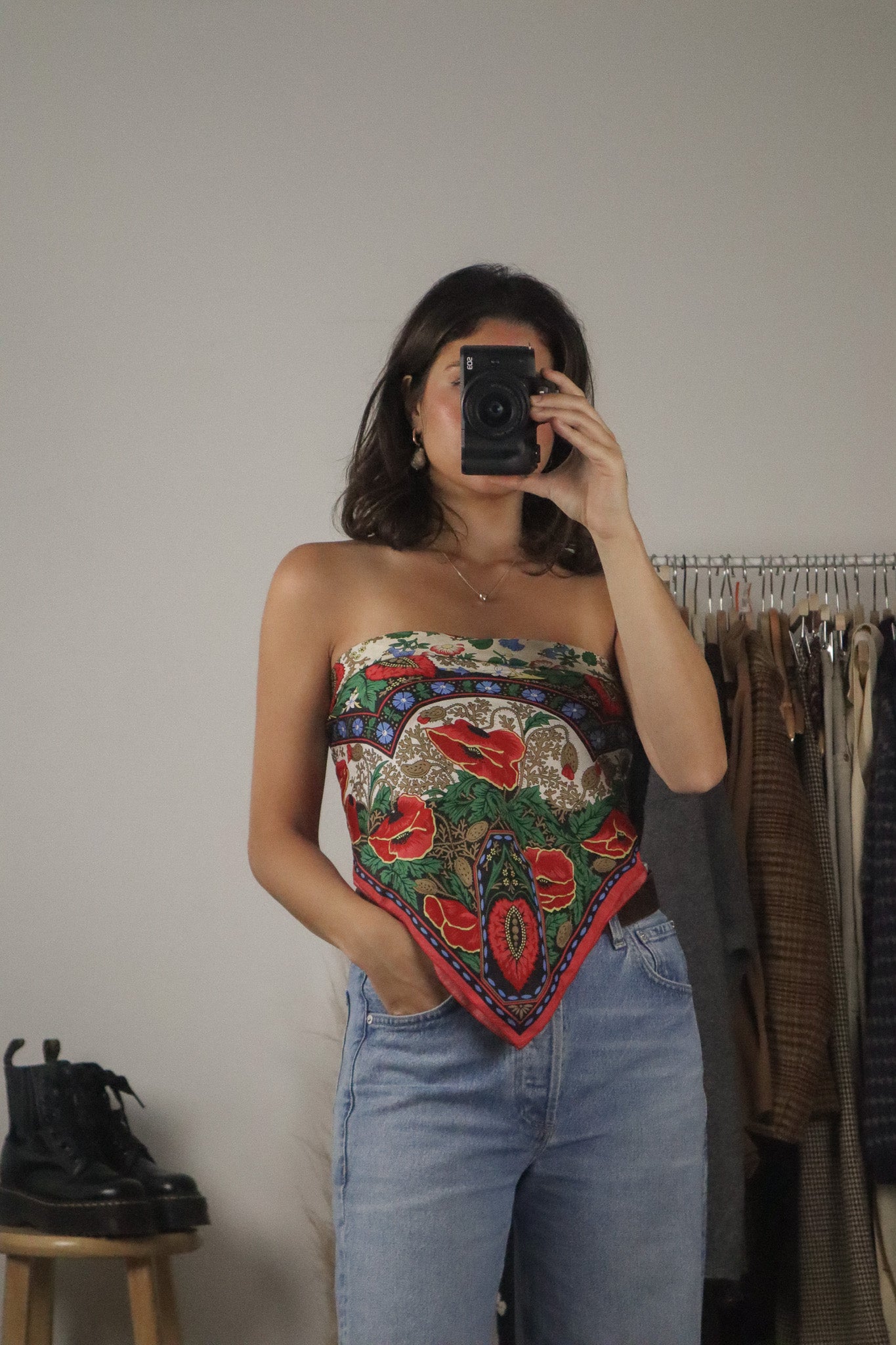 Made in England x Vintage x Silk Scarf