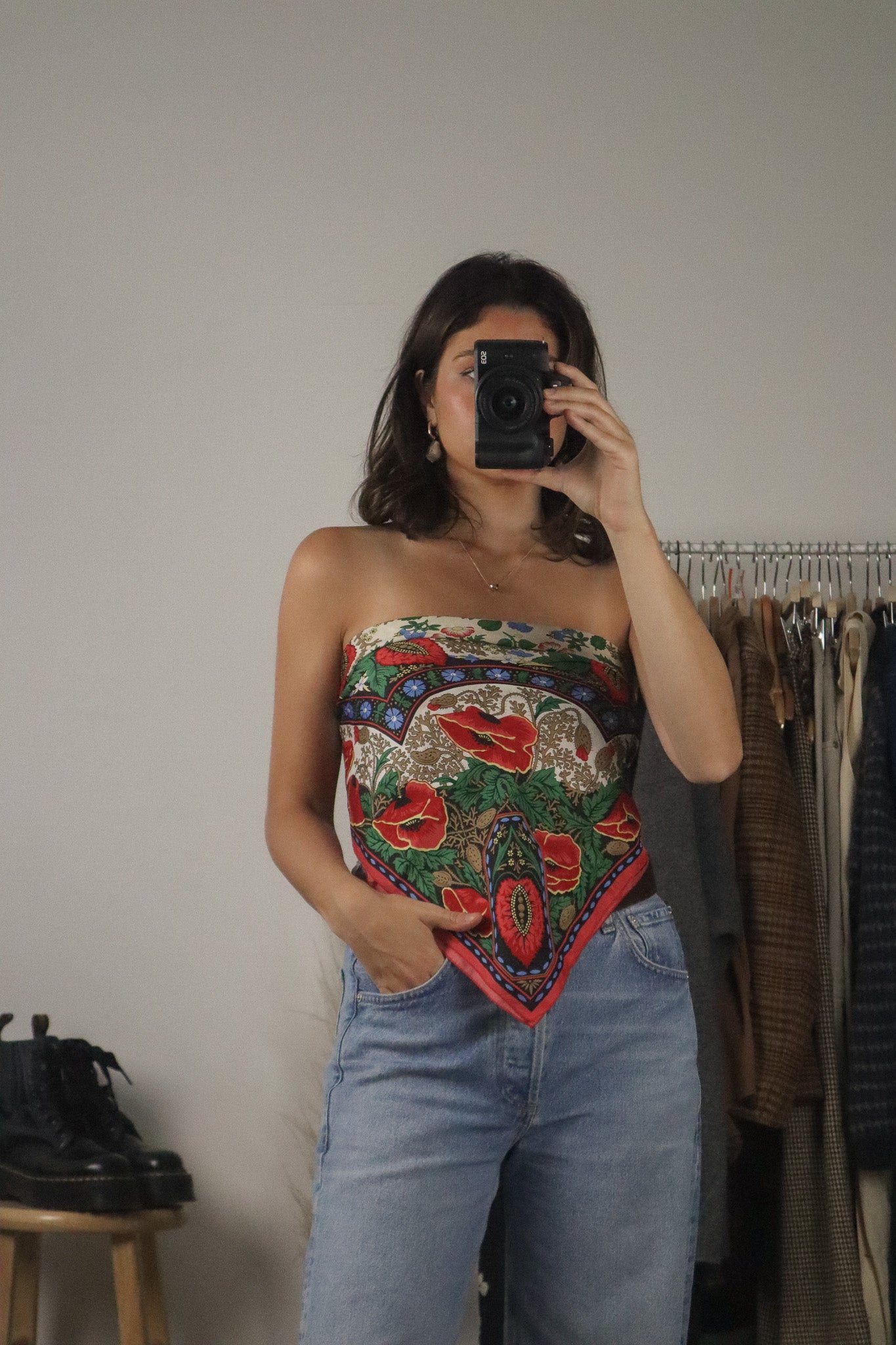 Made in England x Vintage x Silk Scarf