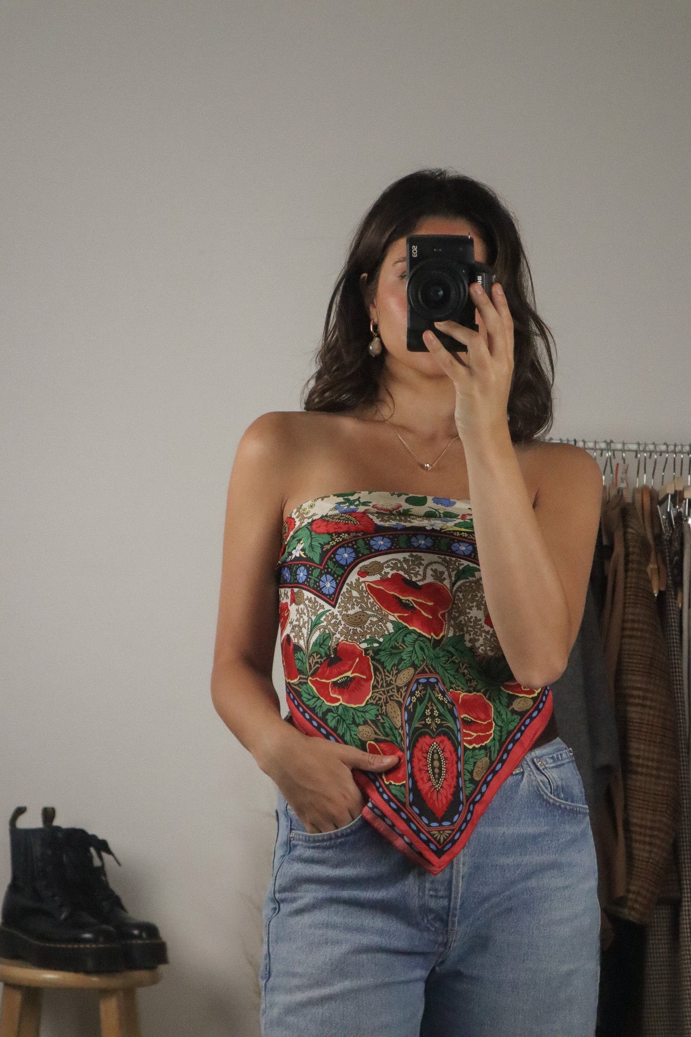 Made in England x Vintage x Silk Scarf