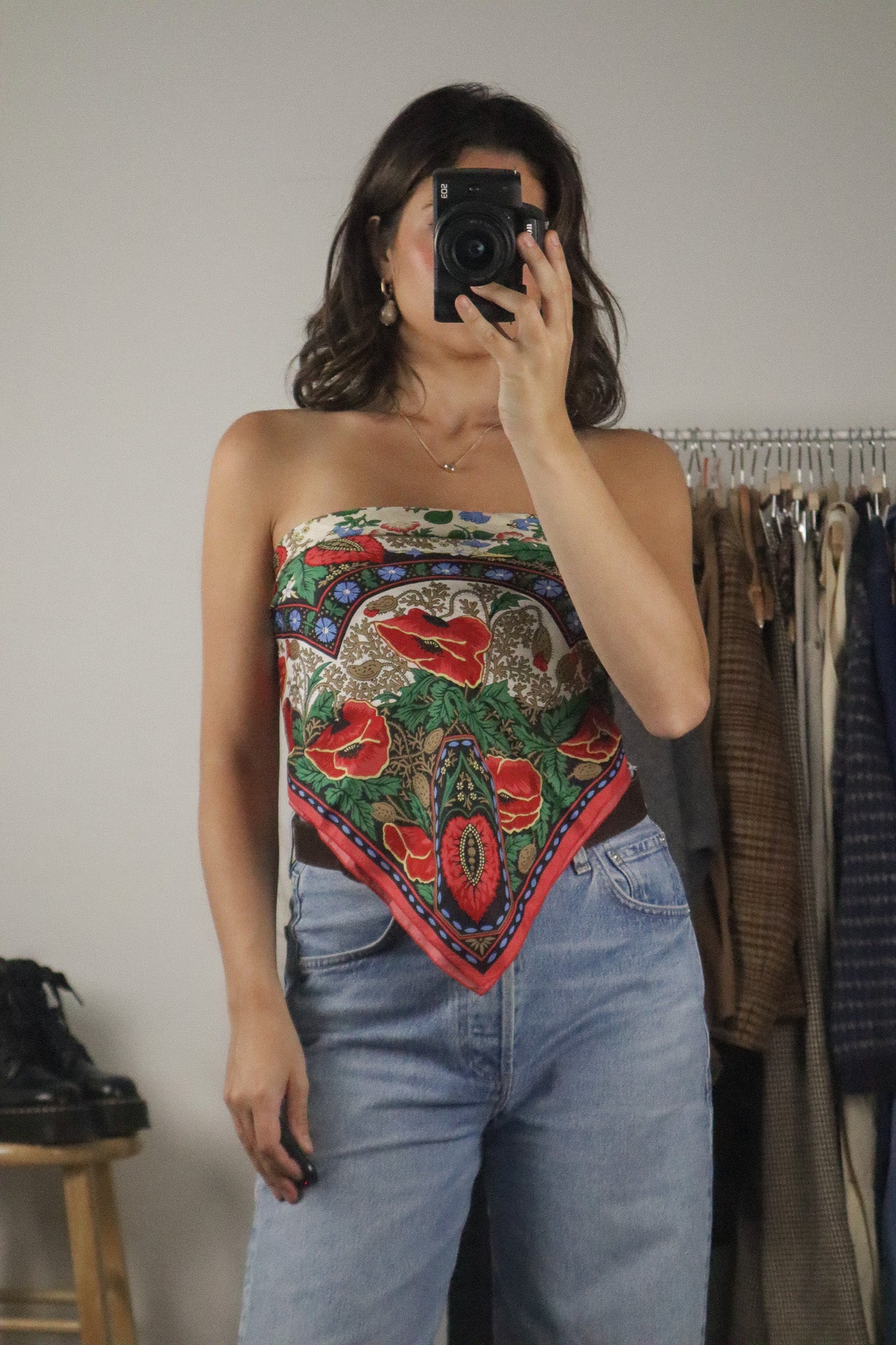 Made in England x Vintage x Silk Scarf