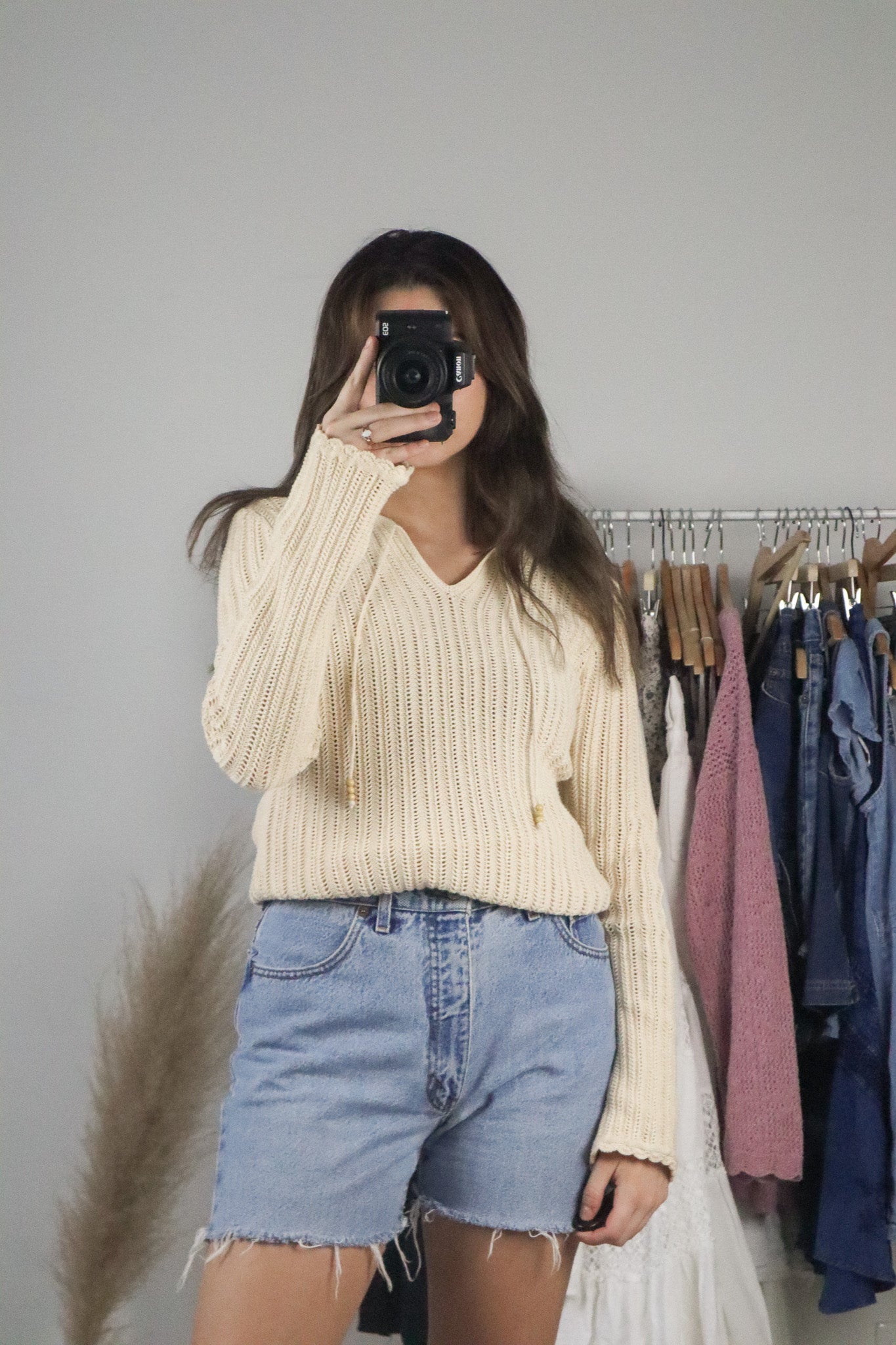 Vintage x Knit Sweater (S/M)