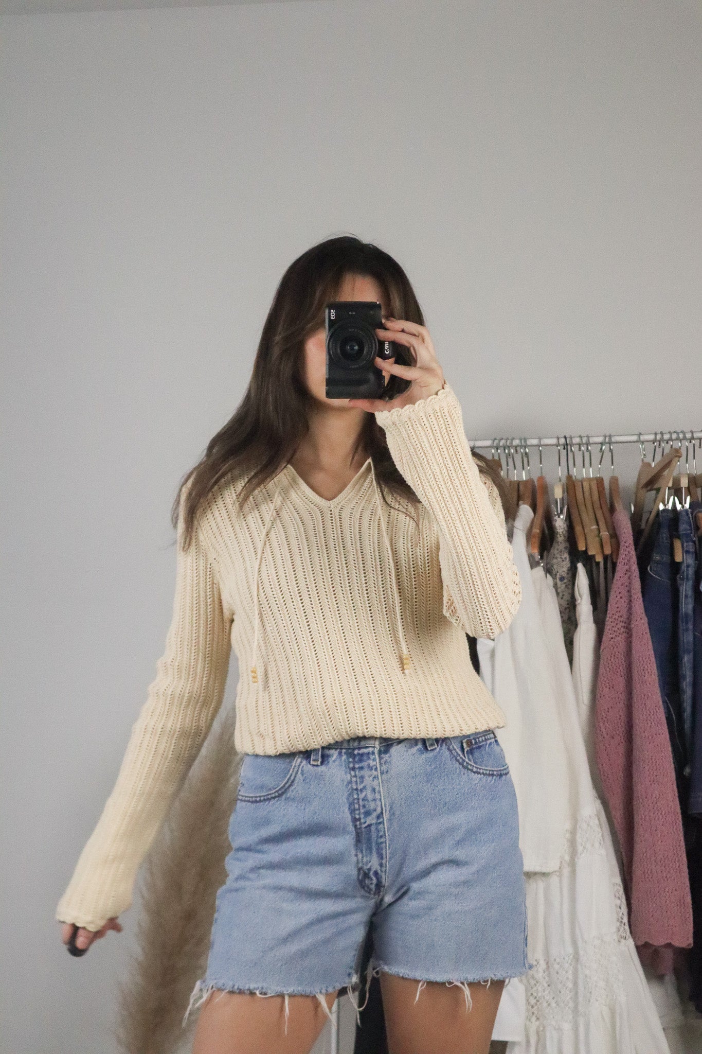 Vintage x Knit Sweater (S/M)