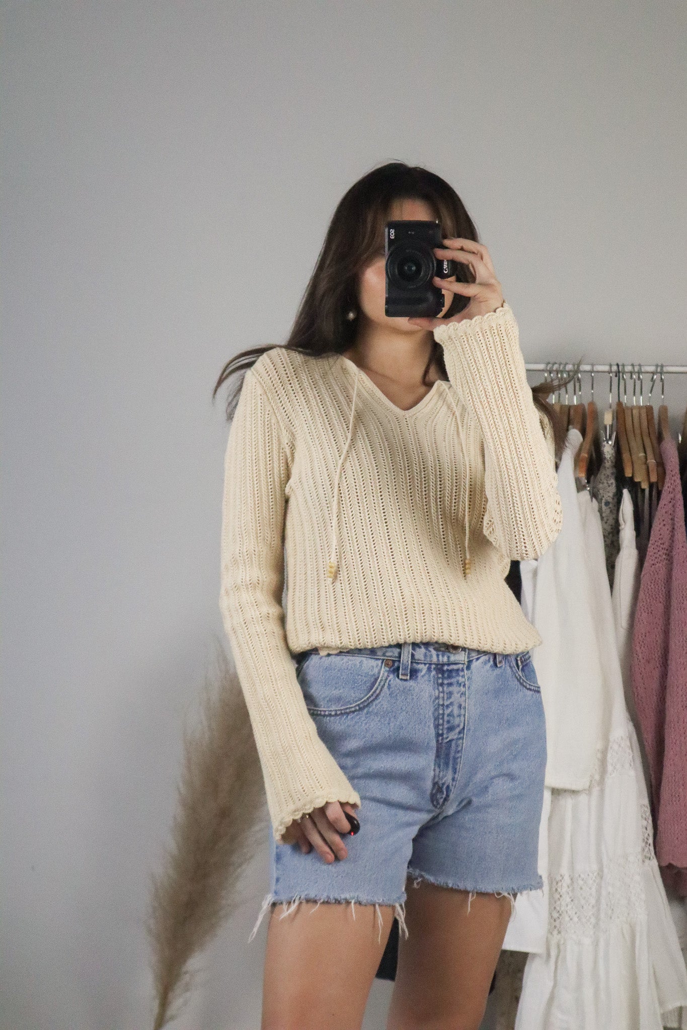 Vintage x Knit Sweater (S/M)