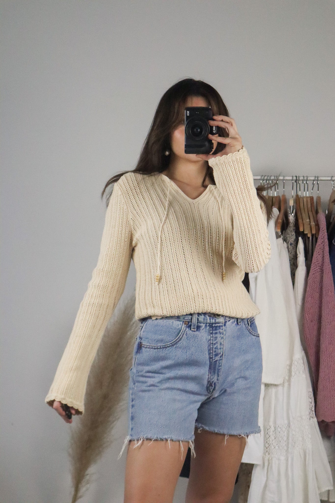 Vintage x Knit Sweater (S/M)